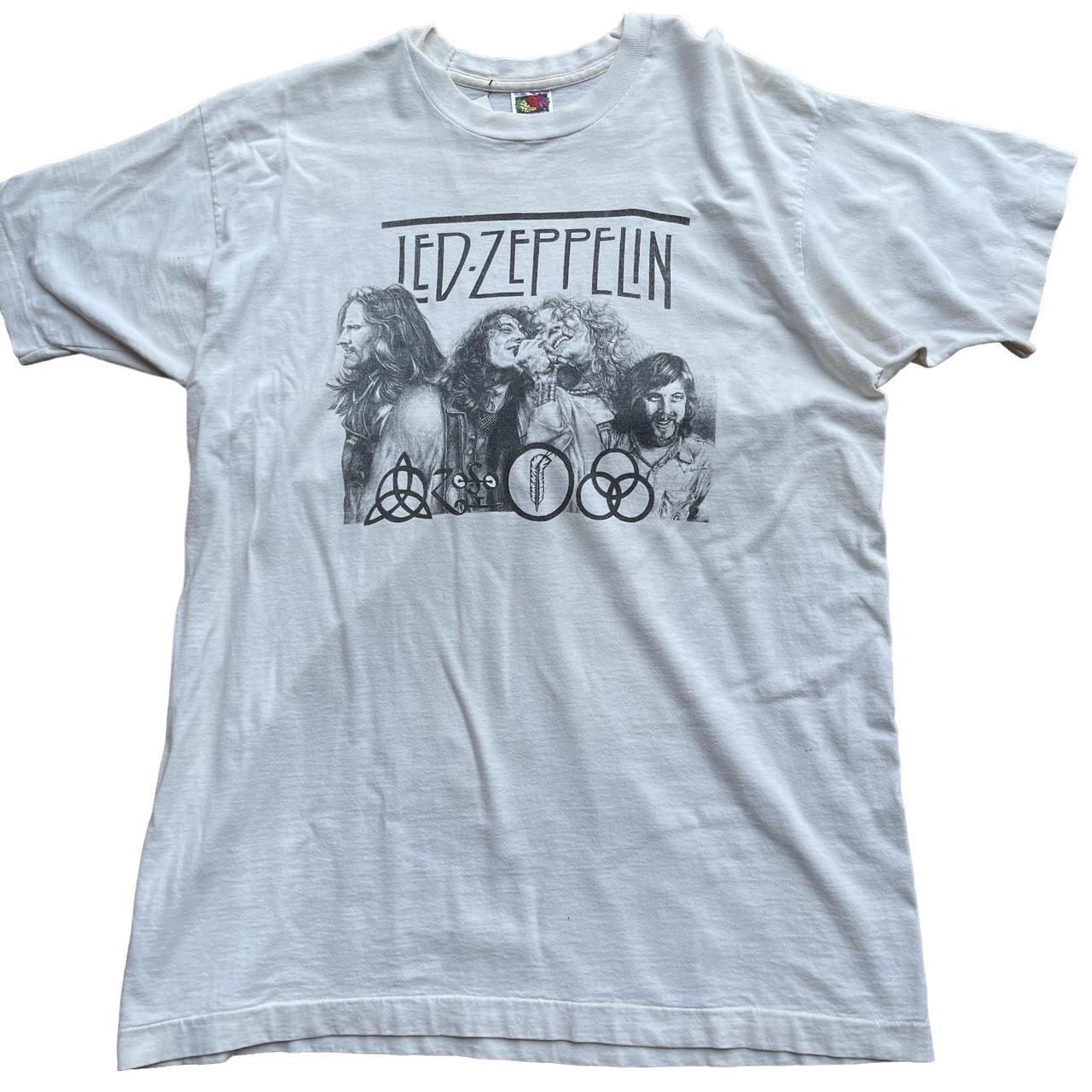 Y2K Led discount Zeppelin Band Tee Size XL