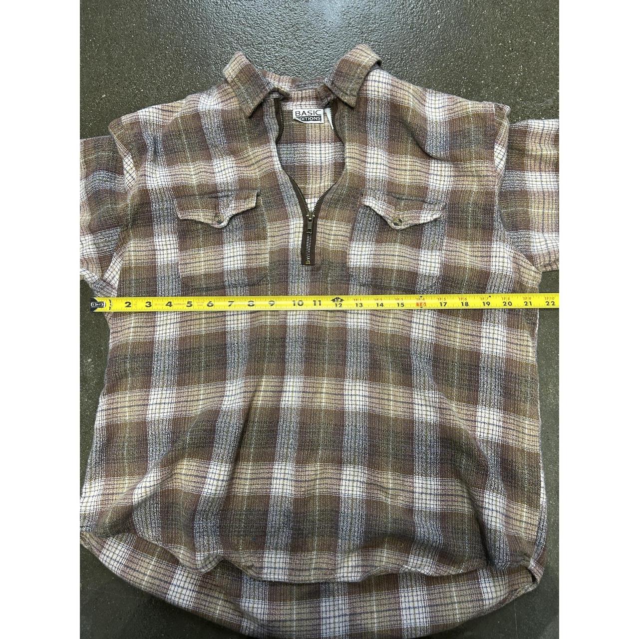 Basic Editions Men's Shirt - Brown - L – Basic Ed… - image 5