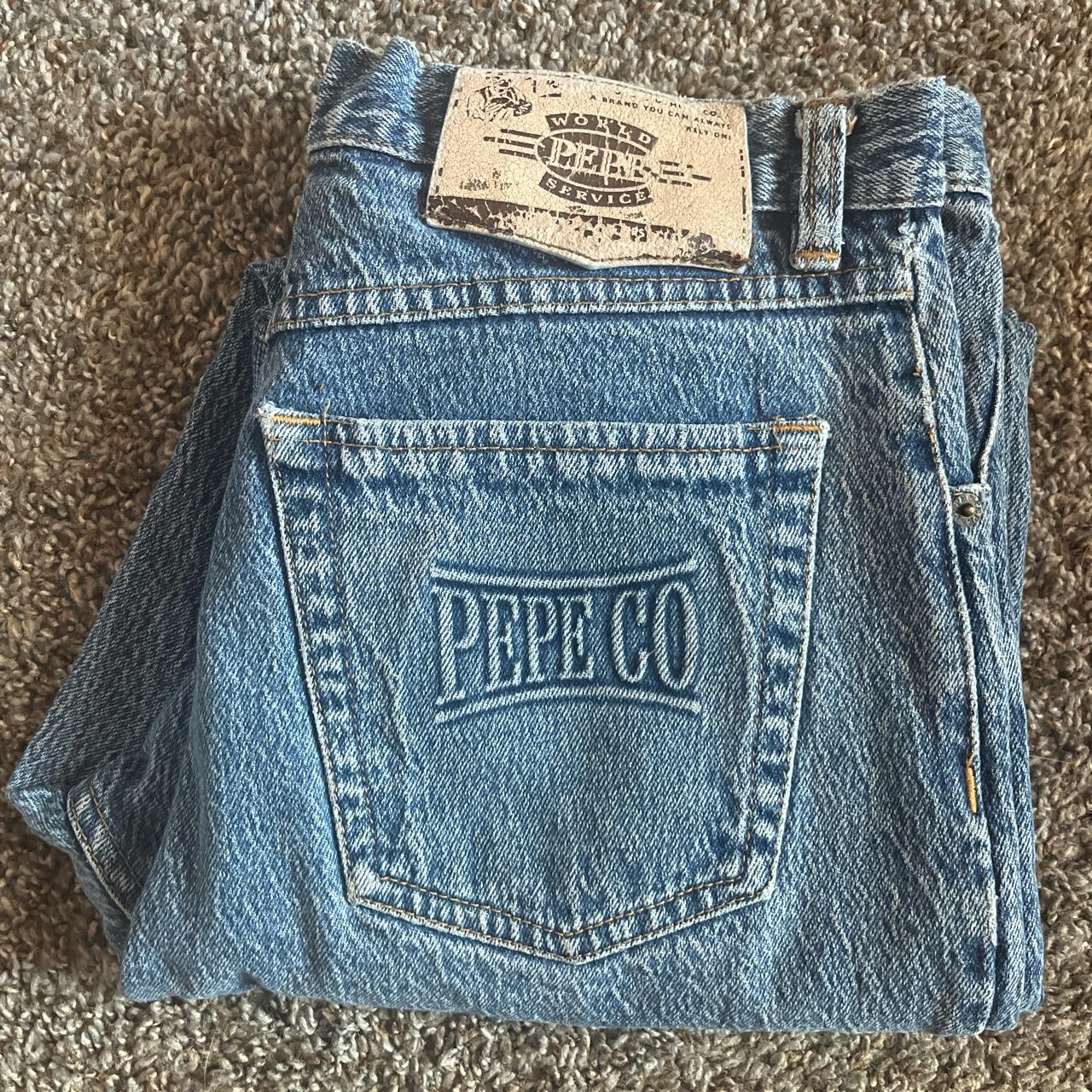 Pepe Jeans Men's Blue Jeans Depop