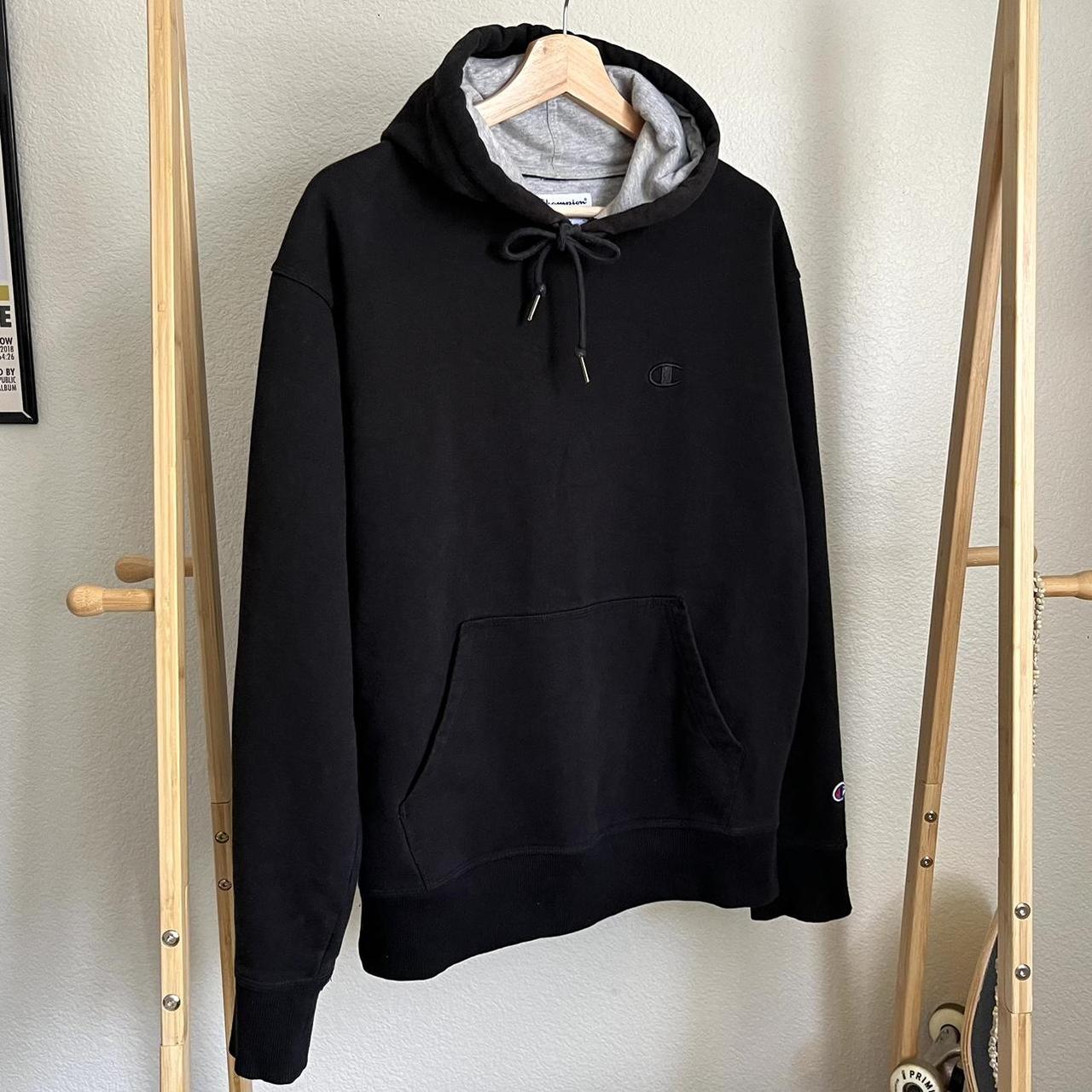 Champion sweater cheap black 2018