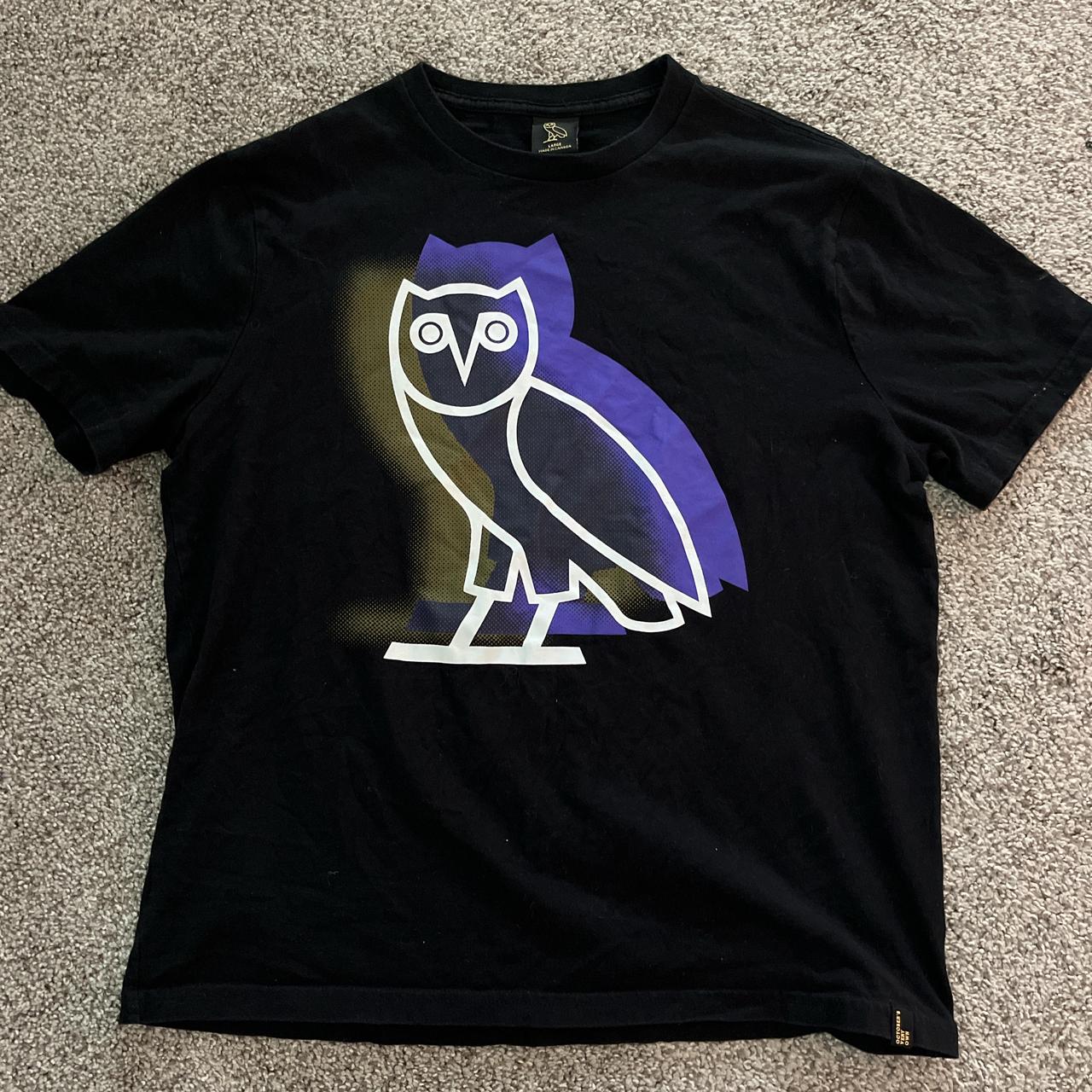 Factory Men's ovo tee shirt (drake) Size L