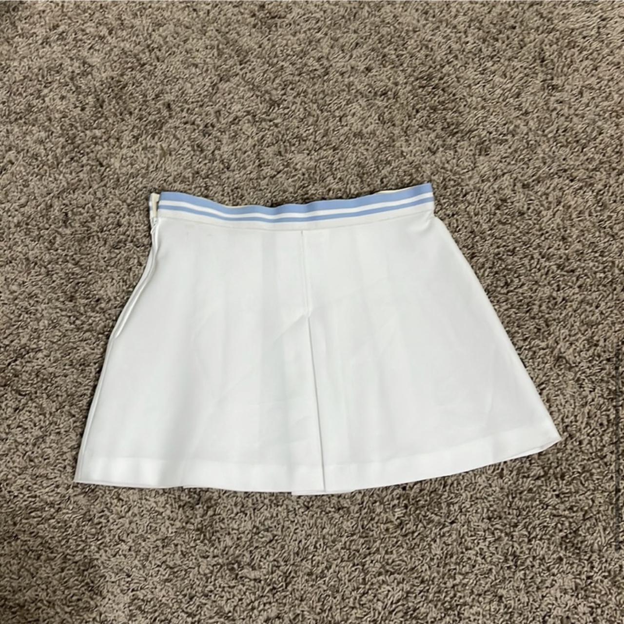 Ellesse Women's White and Blue Skirt (3)