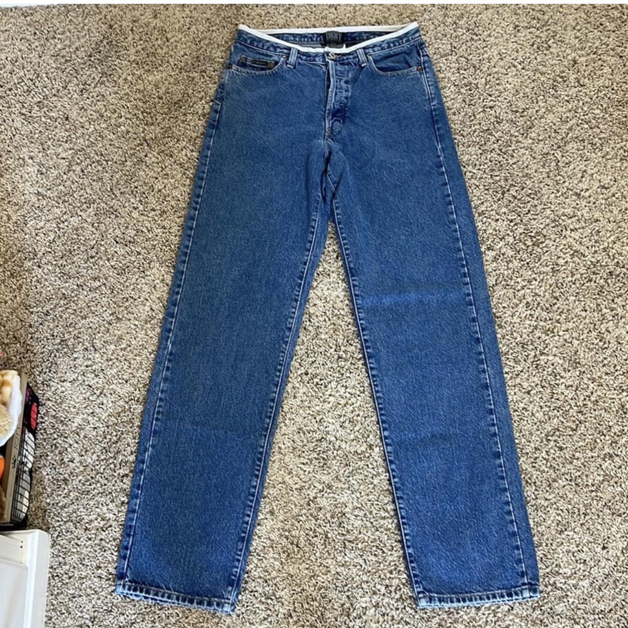 Vintage DKNY Jeans Gently used No flaws Made in - Depop