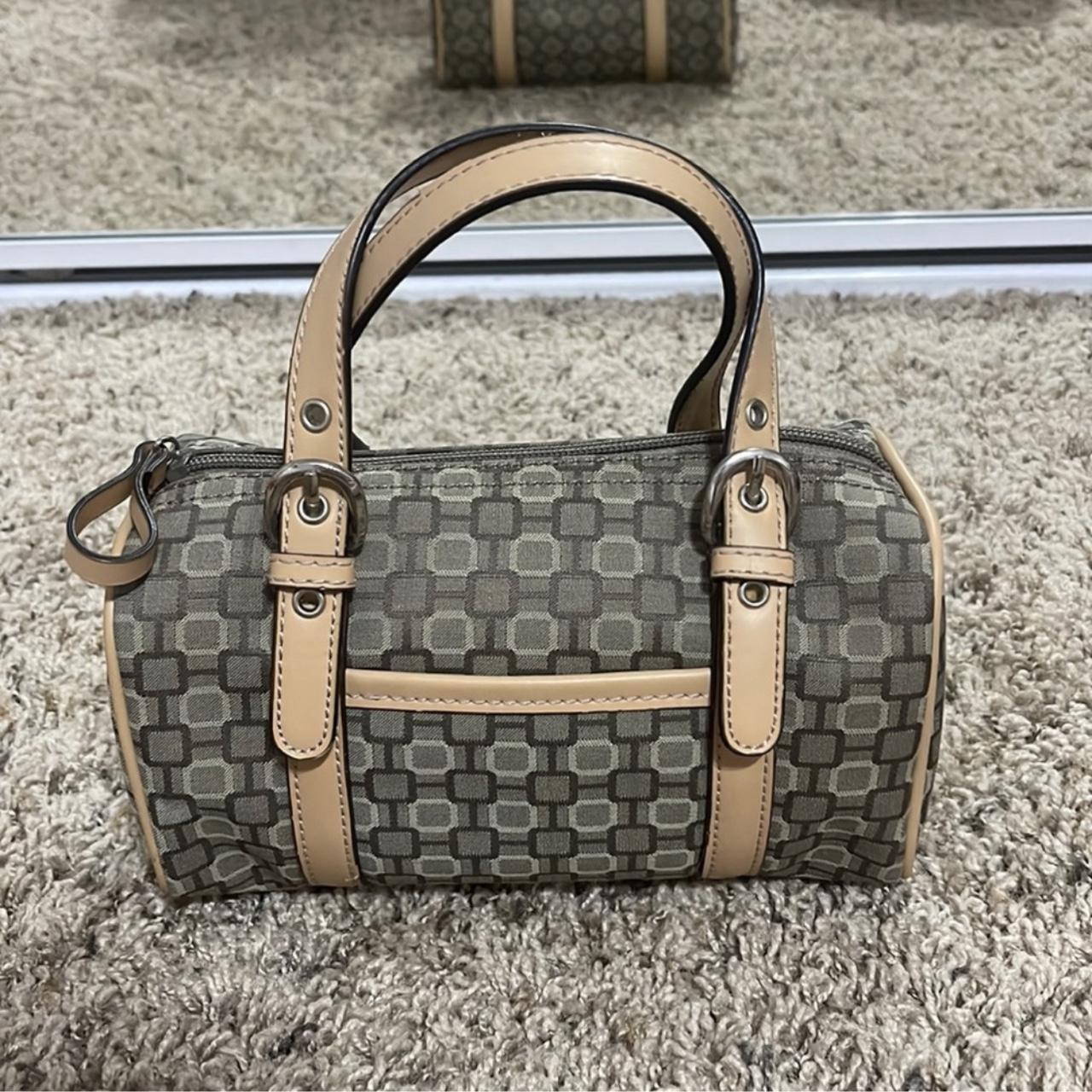 Nine West Women's Bag - Green/Tan – Mini Y2K Nine West Bag & Mirror …