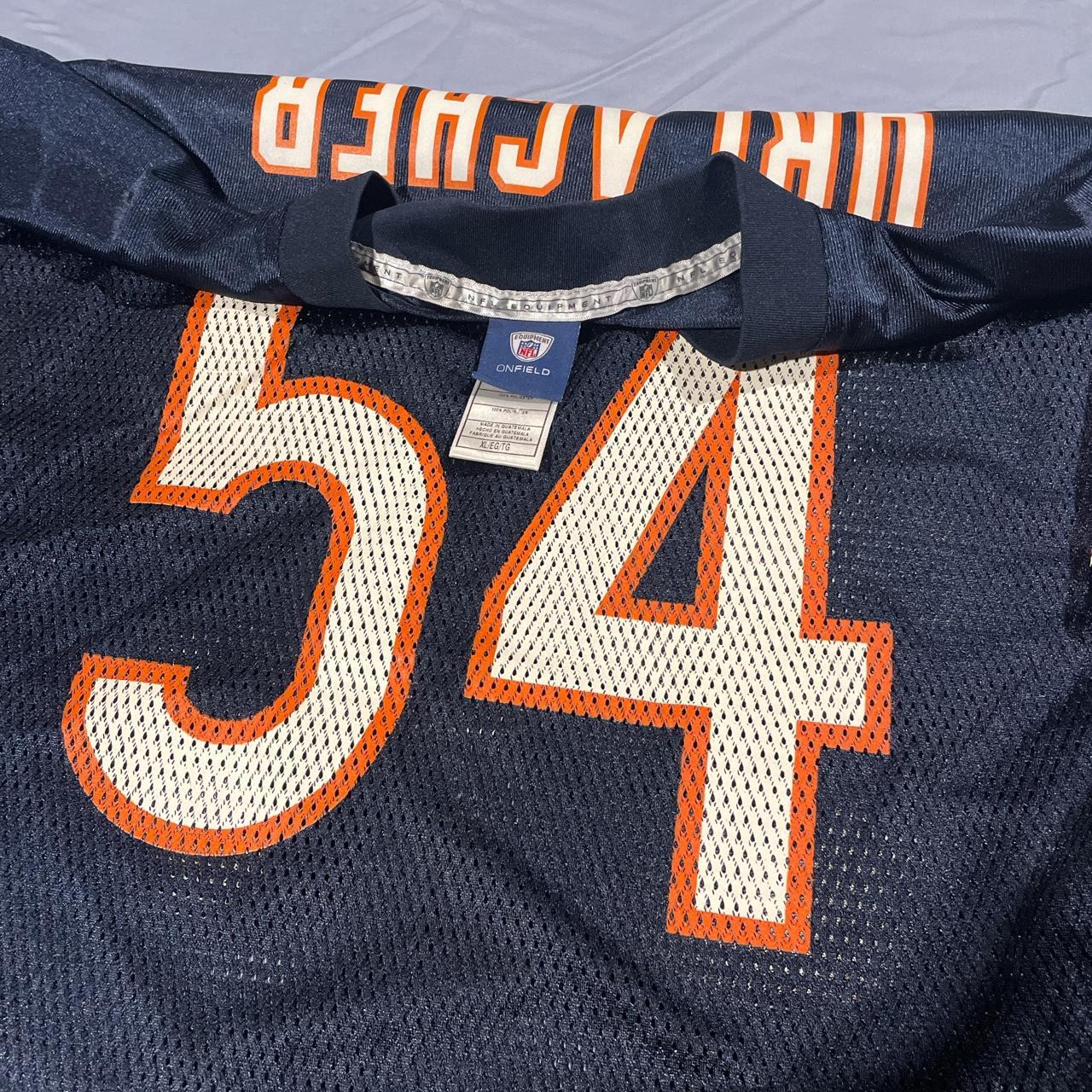 Vintage Chicago Bears Brian Urlacher Reebok Jersey - Depop