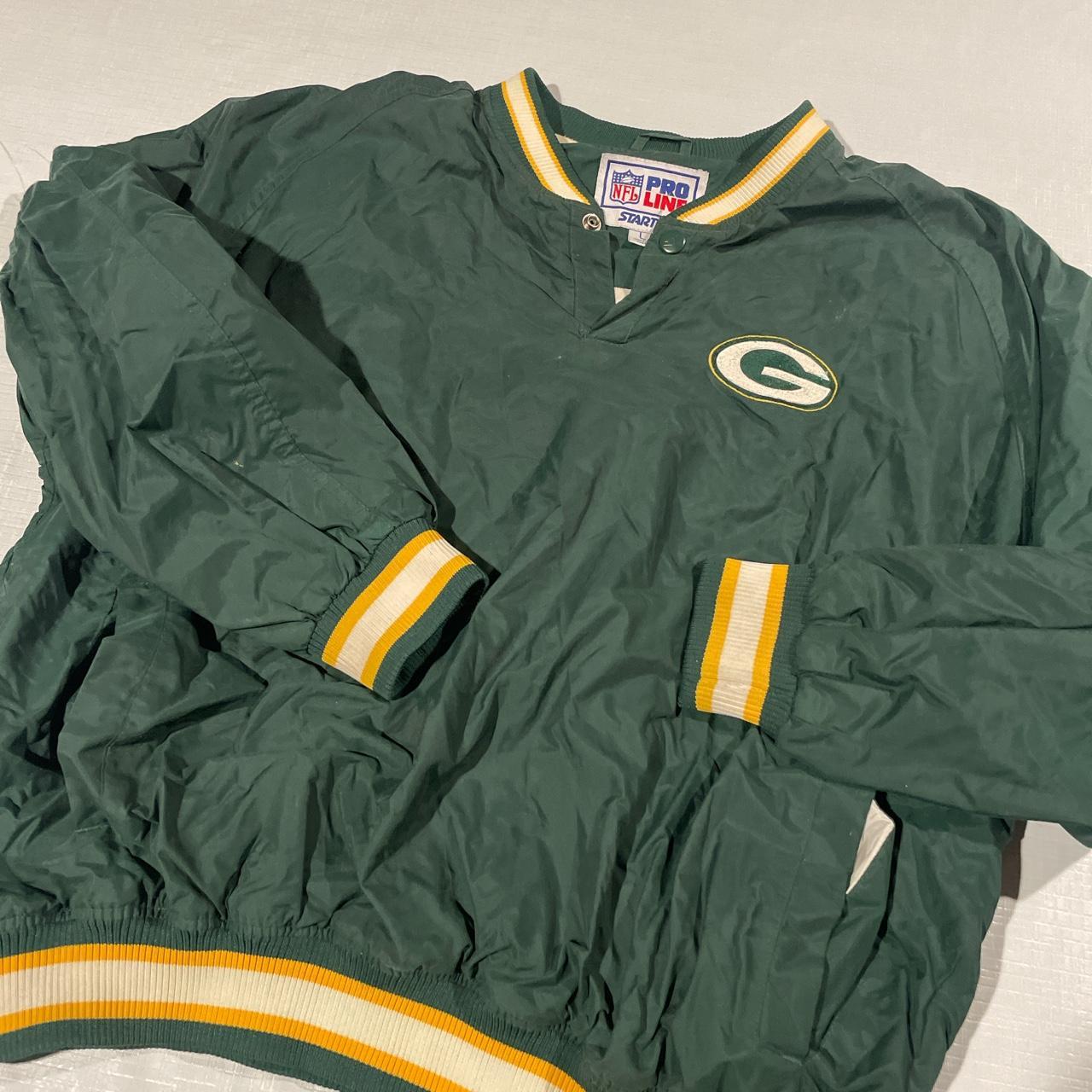 VTG 90s NFL Starter PROLINE Green Bay Packers 1/2 - Depop