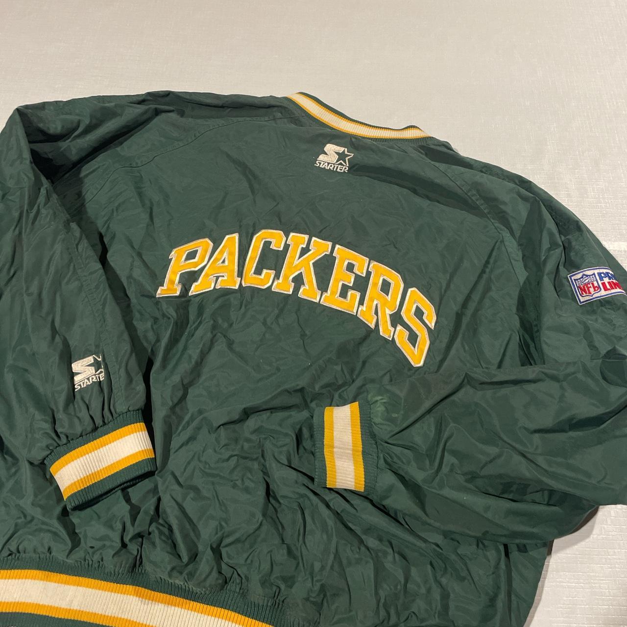 VTG 90s NFL Starter PROLINE Green Bay Packers 1/2 - Depop