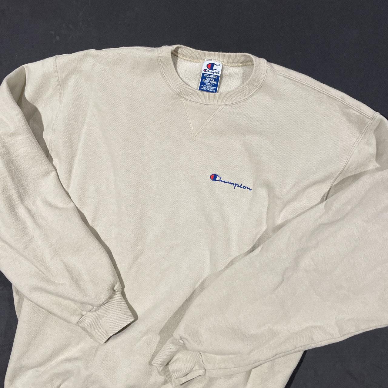 Champion Men's Sweatshirt - Cream - L