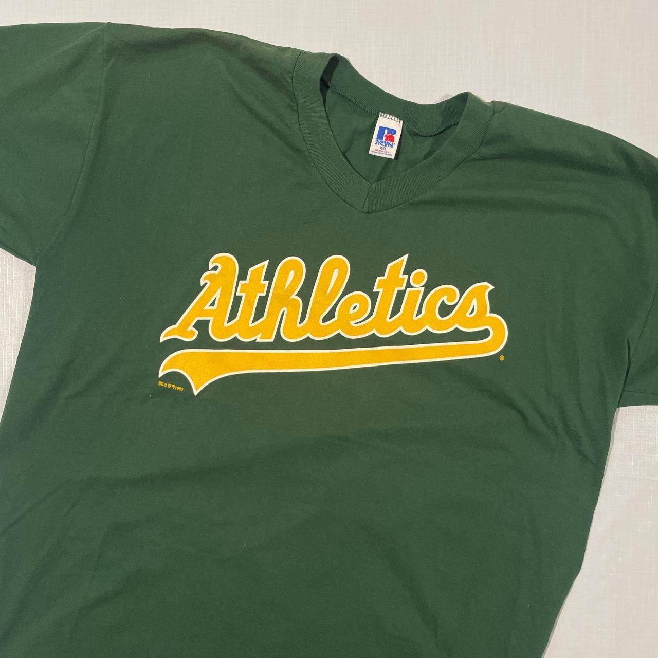 Oakland A's T Shirt  Vintage Oakland Athletics Logo T Shirt