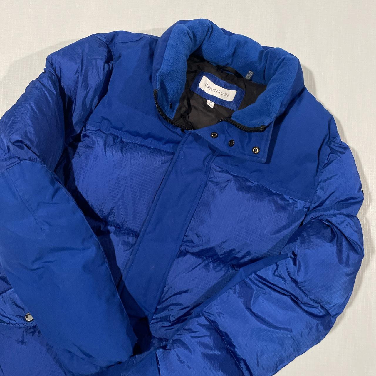 Calvin klein full zip 2024 puffer coat