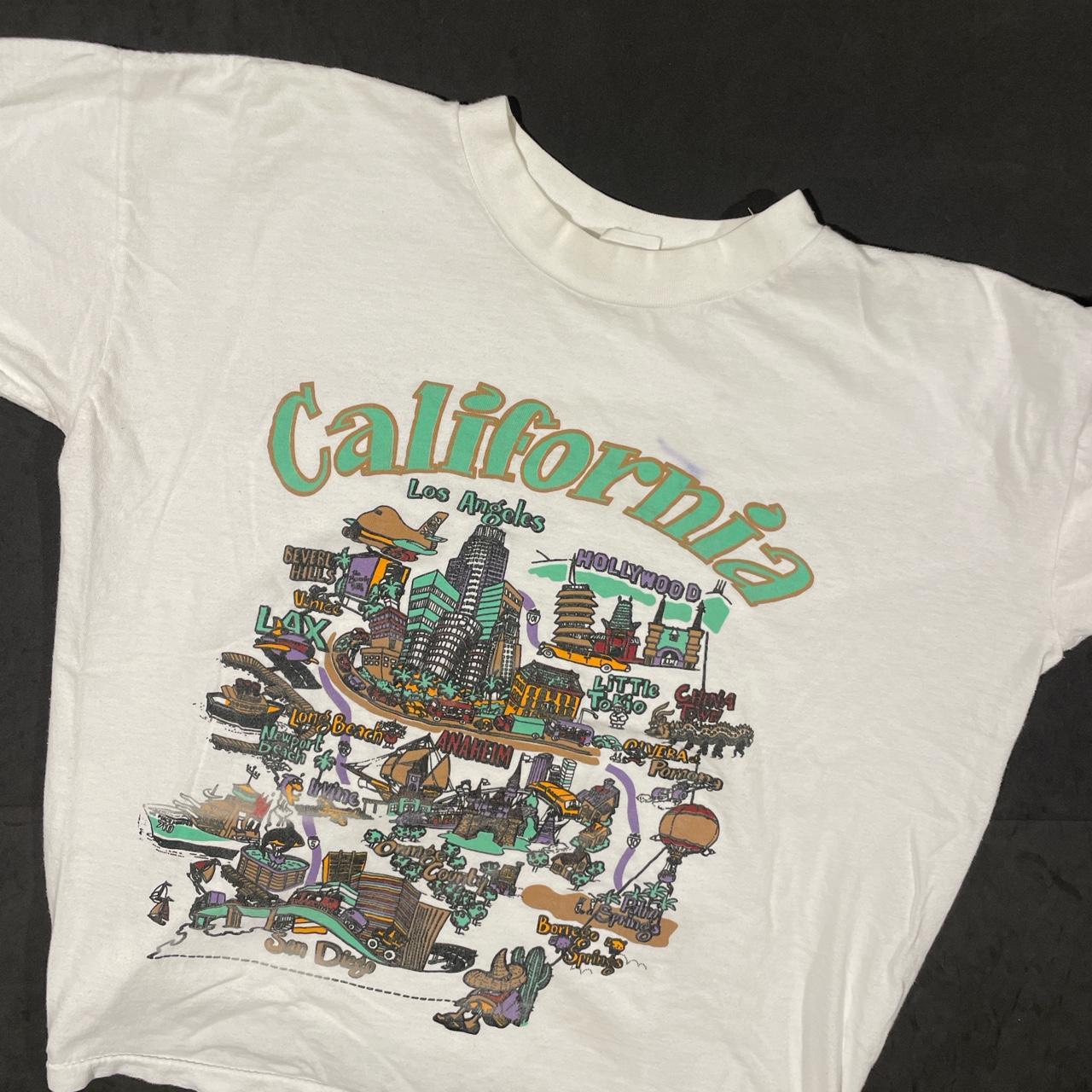 90s California vtg T-Shirt California Original Vintage Surfer Asst Colors T-shirt⁄tee