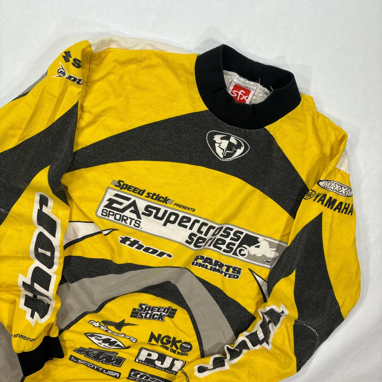 Vintage 90s Thor EA Sports Supercross Series graphic... - Depop