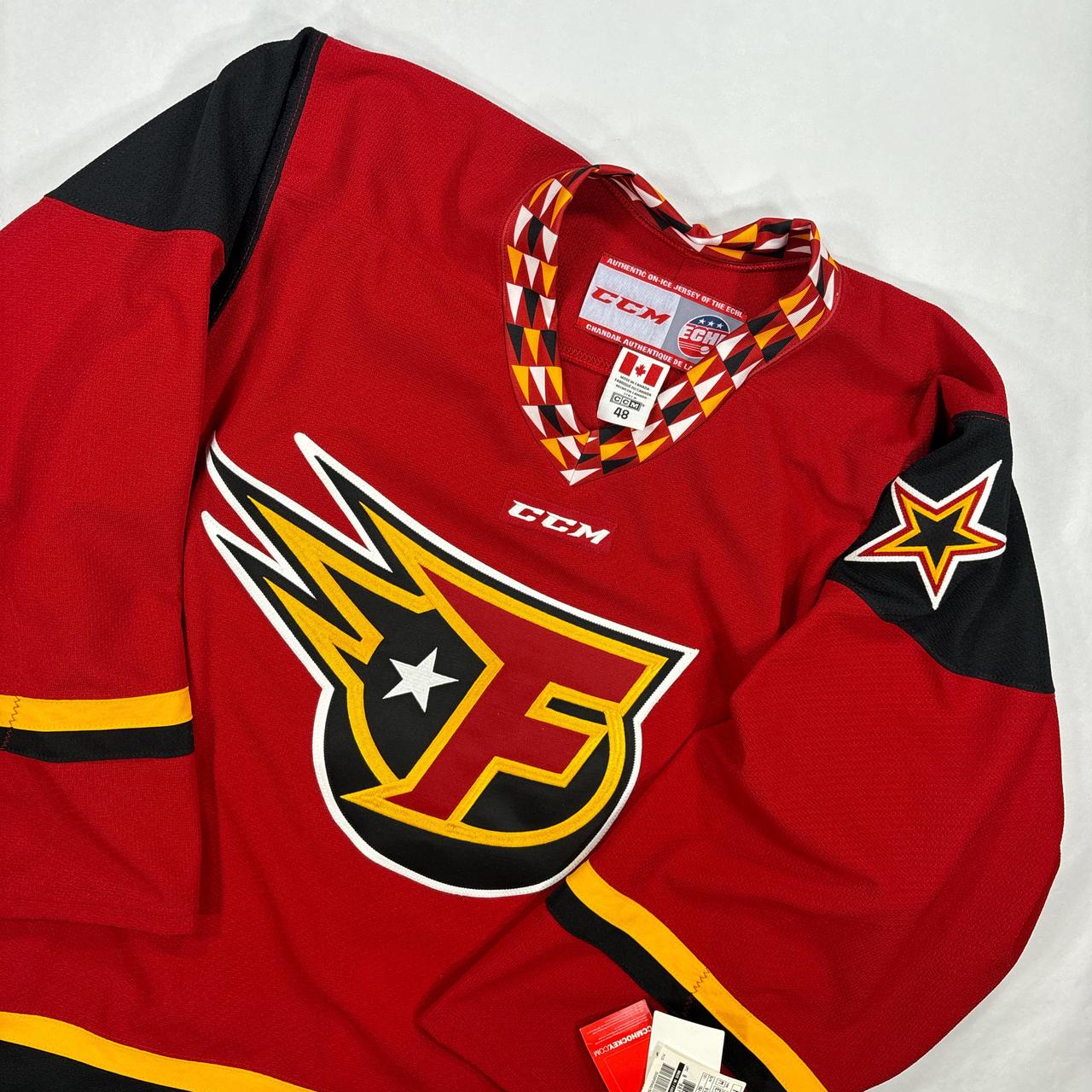 NWT INDY FUEL ECHL CCM 2024 STITCHED HOCKEY JERSEY