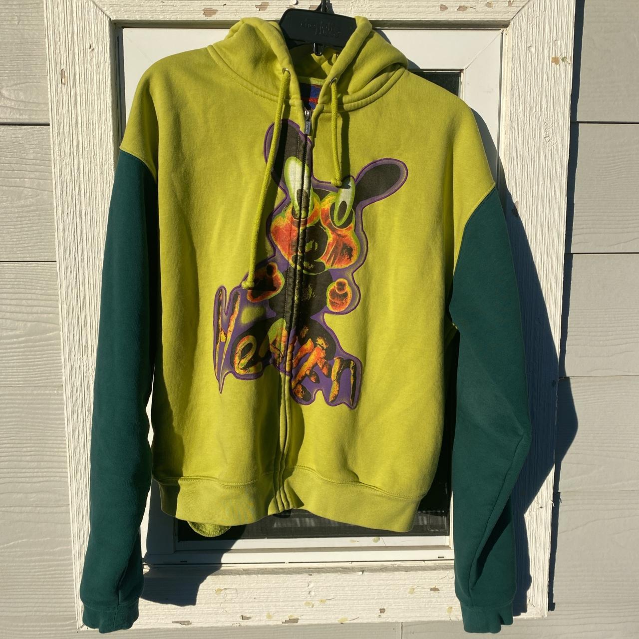 身幅52heaven by marcjacobs zip hoodie green