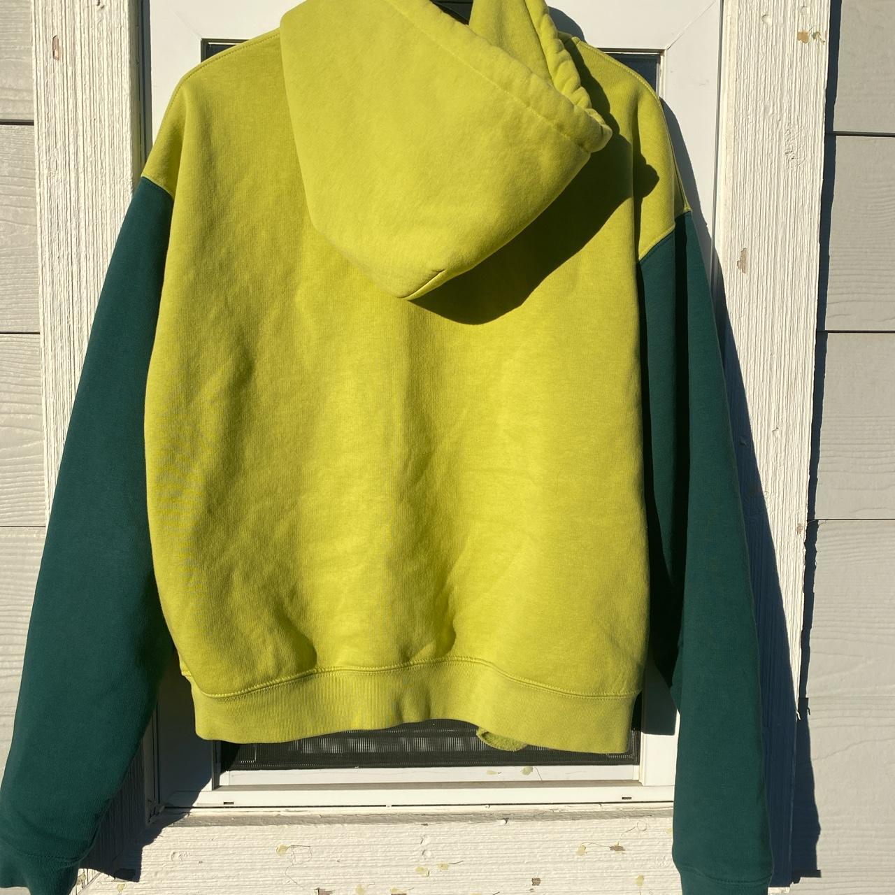 Heaven by Marc Jacobs Green Acid Bunny zip up | Depop