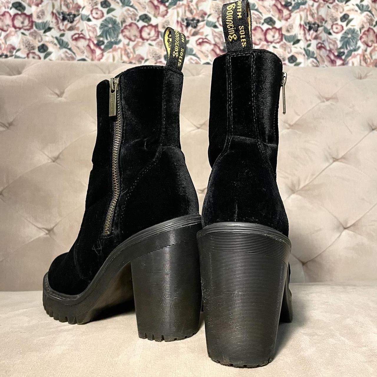 Dr martens store magdalena velvet