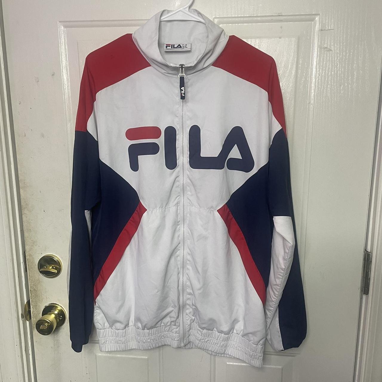 Fila Windbreaker International Trademark Depop