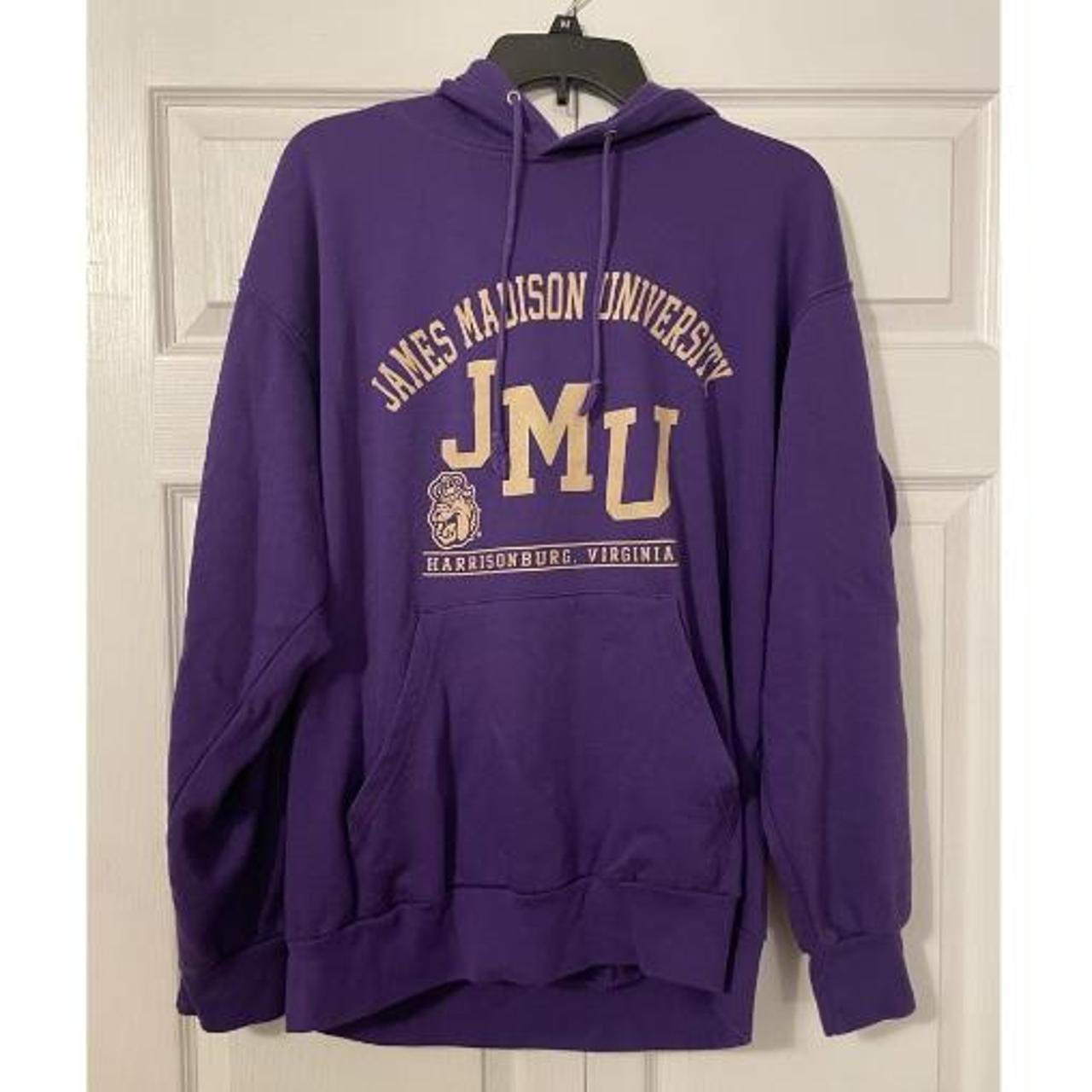 size L JMU hoodie sweatshirt no flaws extremely Depop