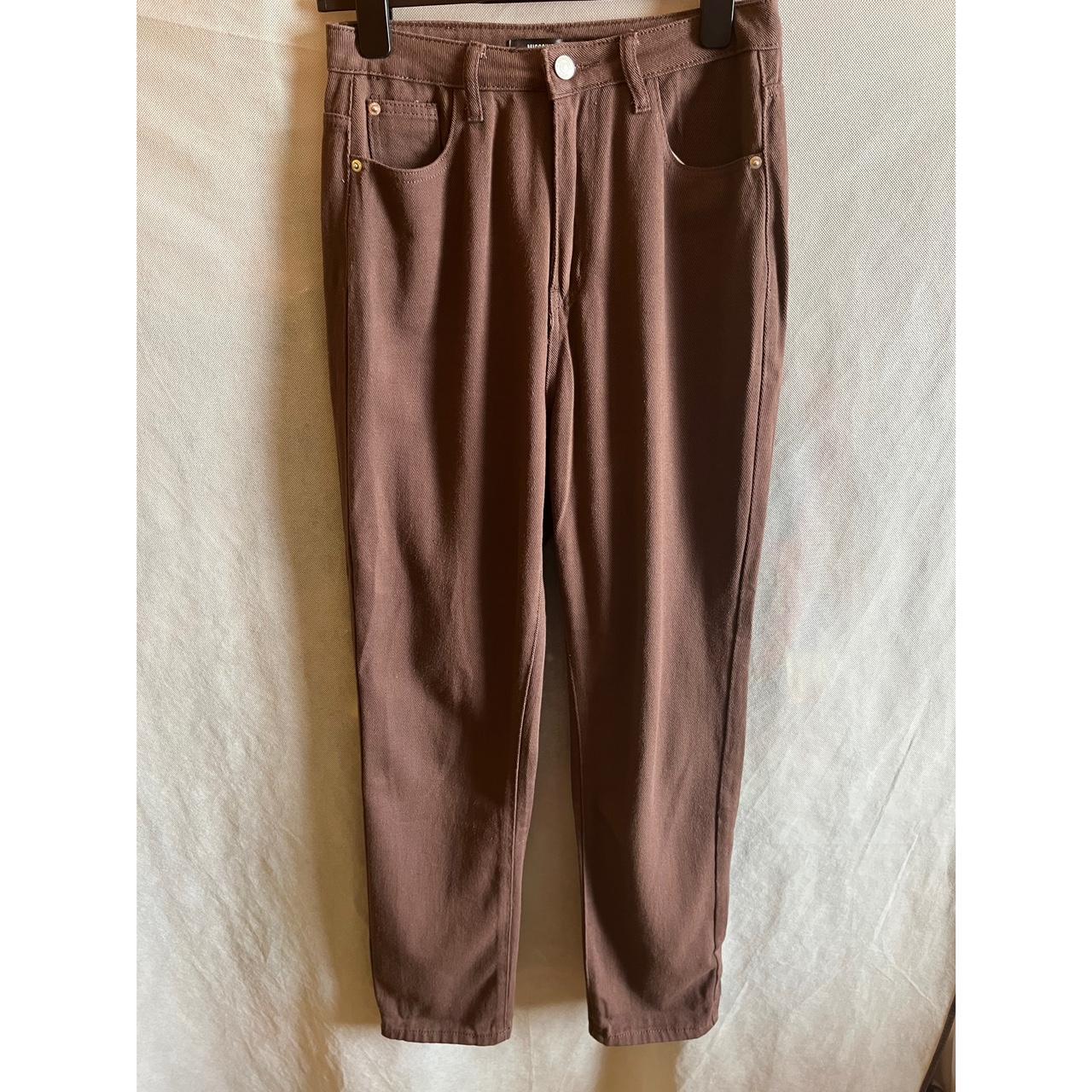 Missguided Women's Brown Jeans Depop