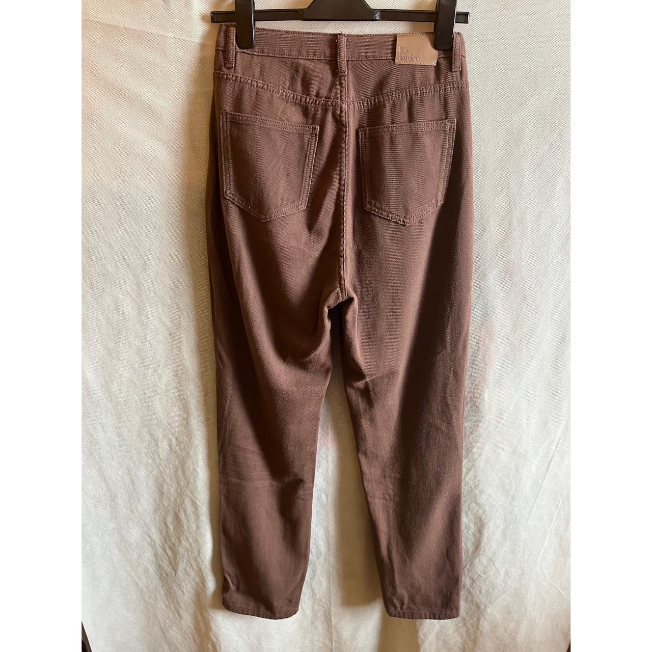 Missguided Women's Brown Jeans Depop