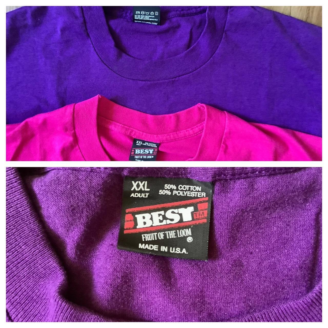 fruit-of-the-loom-women-s-pink-and-purple-t-shirt-depop