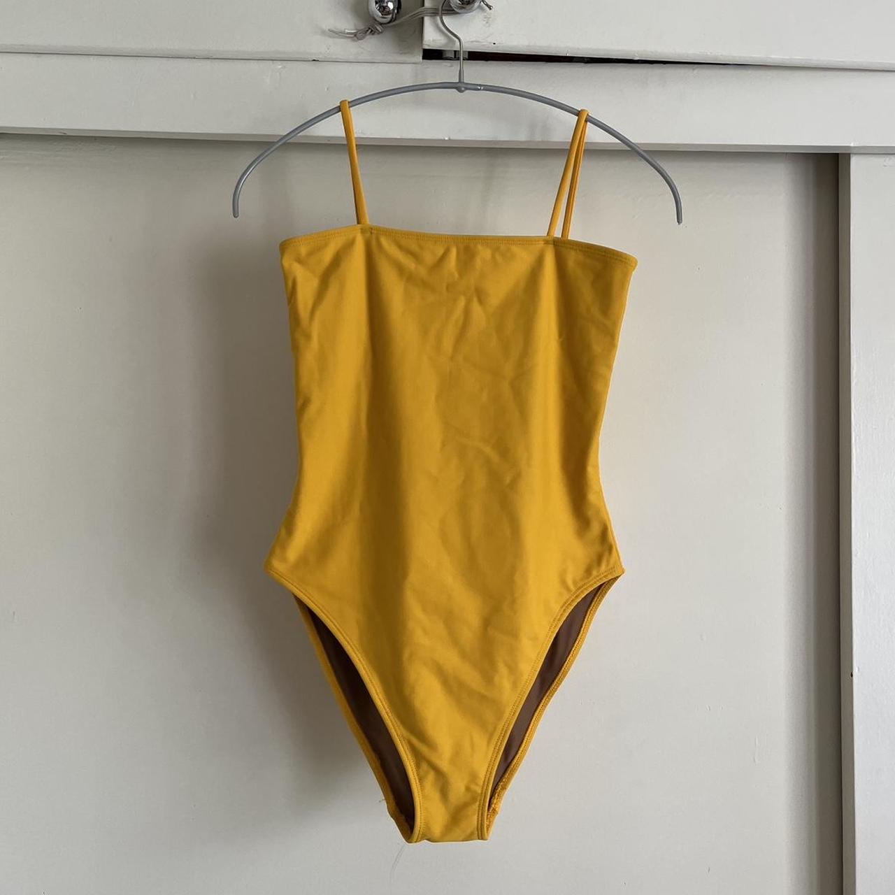 Nu Swim Straight One Piece Swimsuit XS best for... Depop