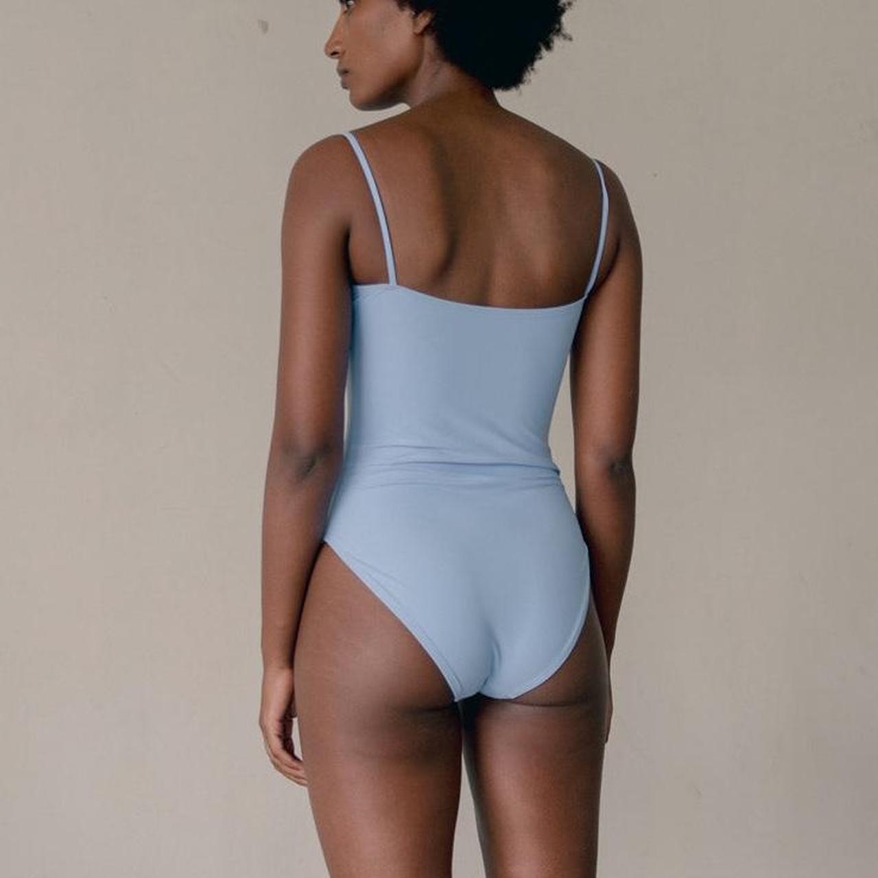 Nu Swim Straight One Piece Swimsuit XS best for... Depop