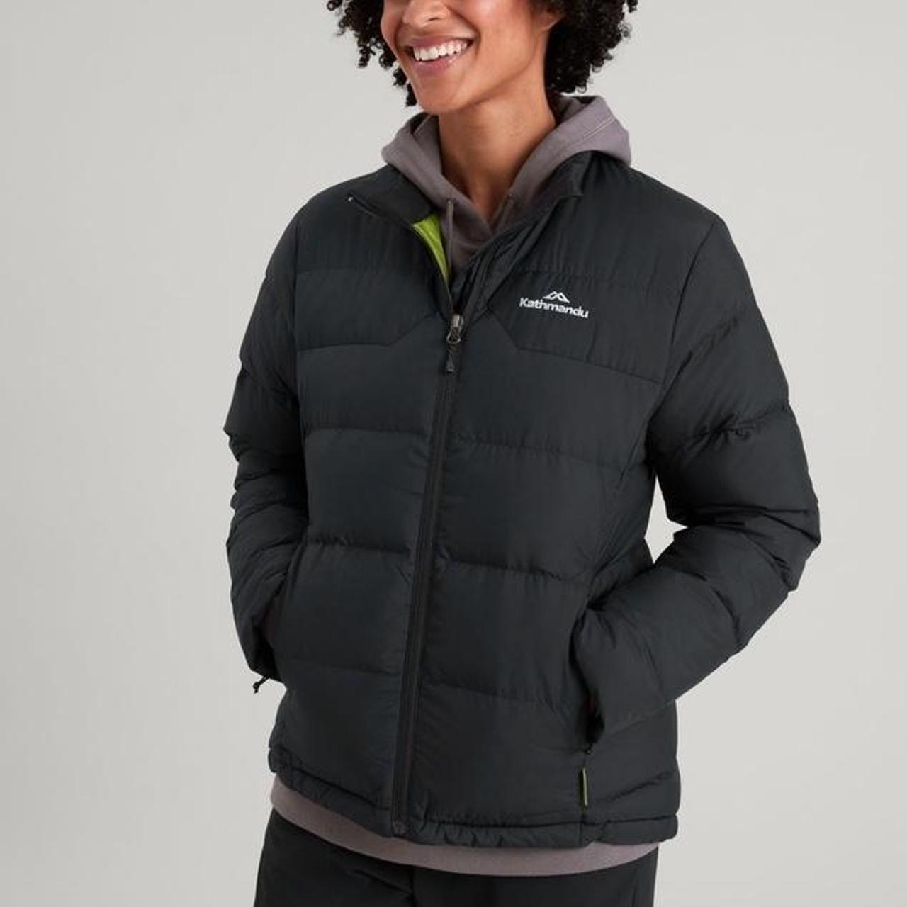 Kathmandu black hotsell down jacket