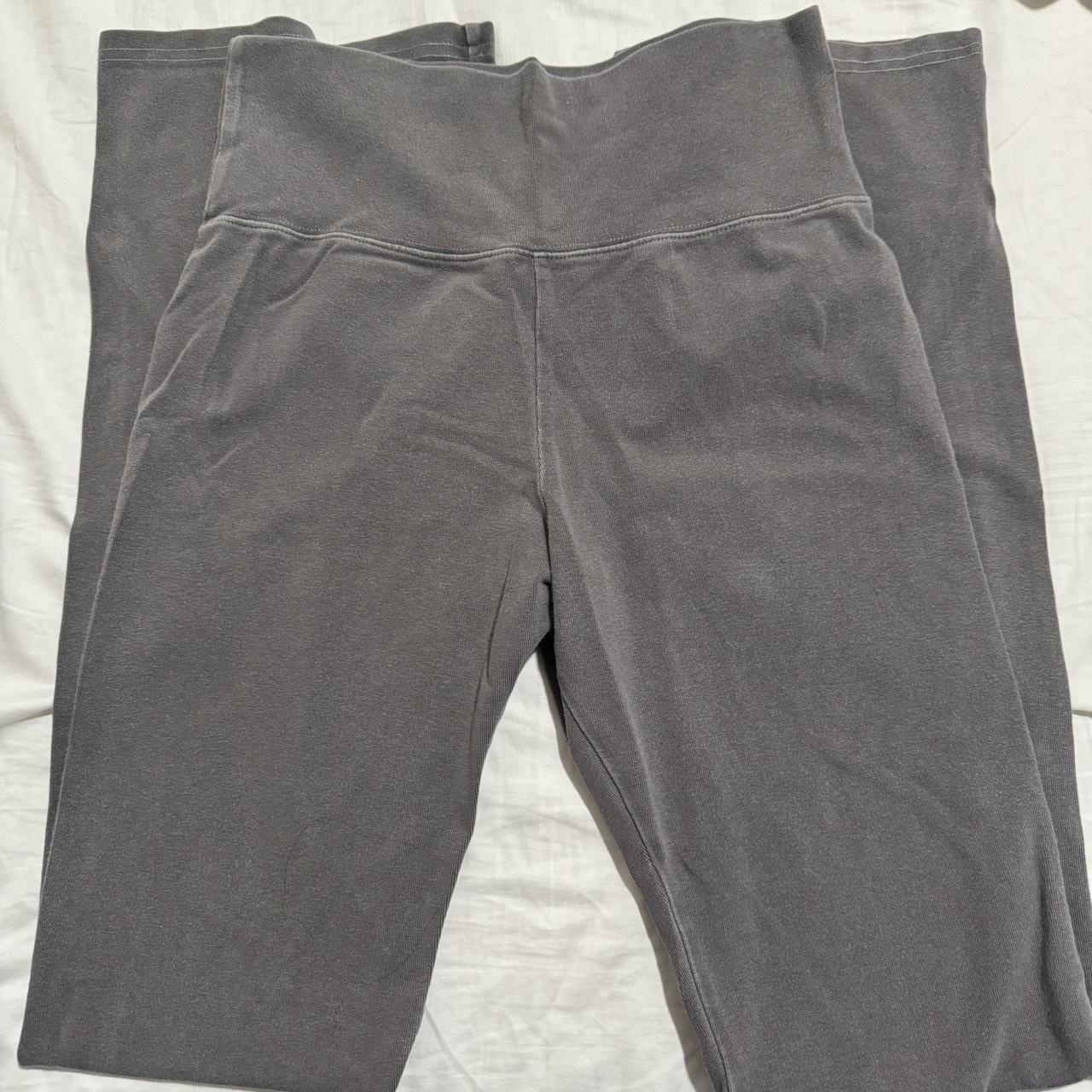 brandy melville priscilla pants in gray. no flaws,... - Depop