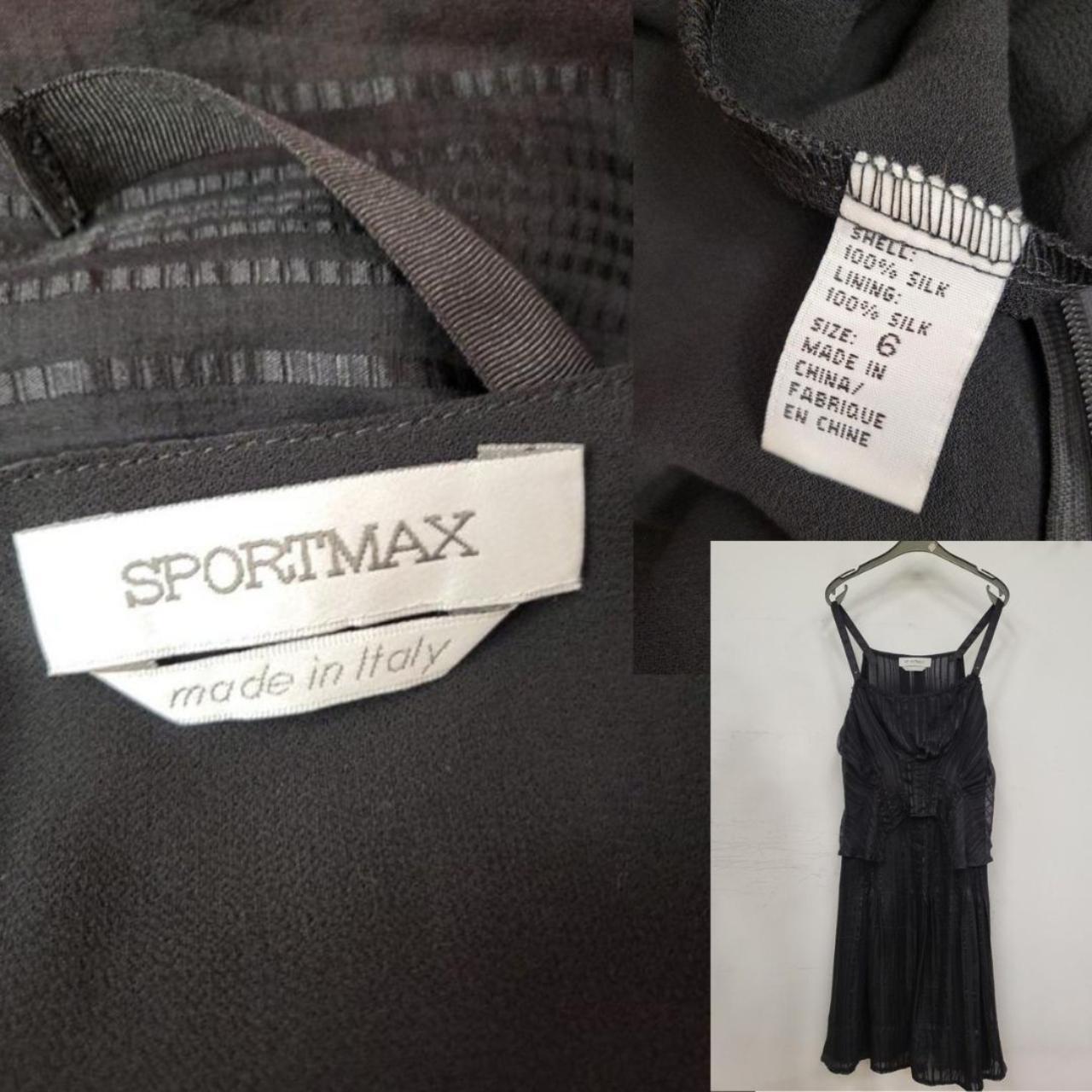 Sportmax Women's Black Dress (2)