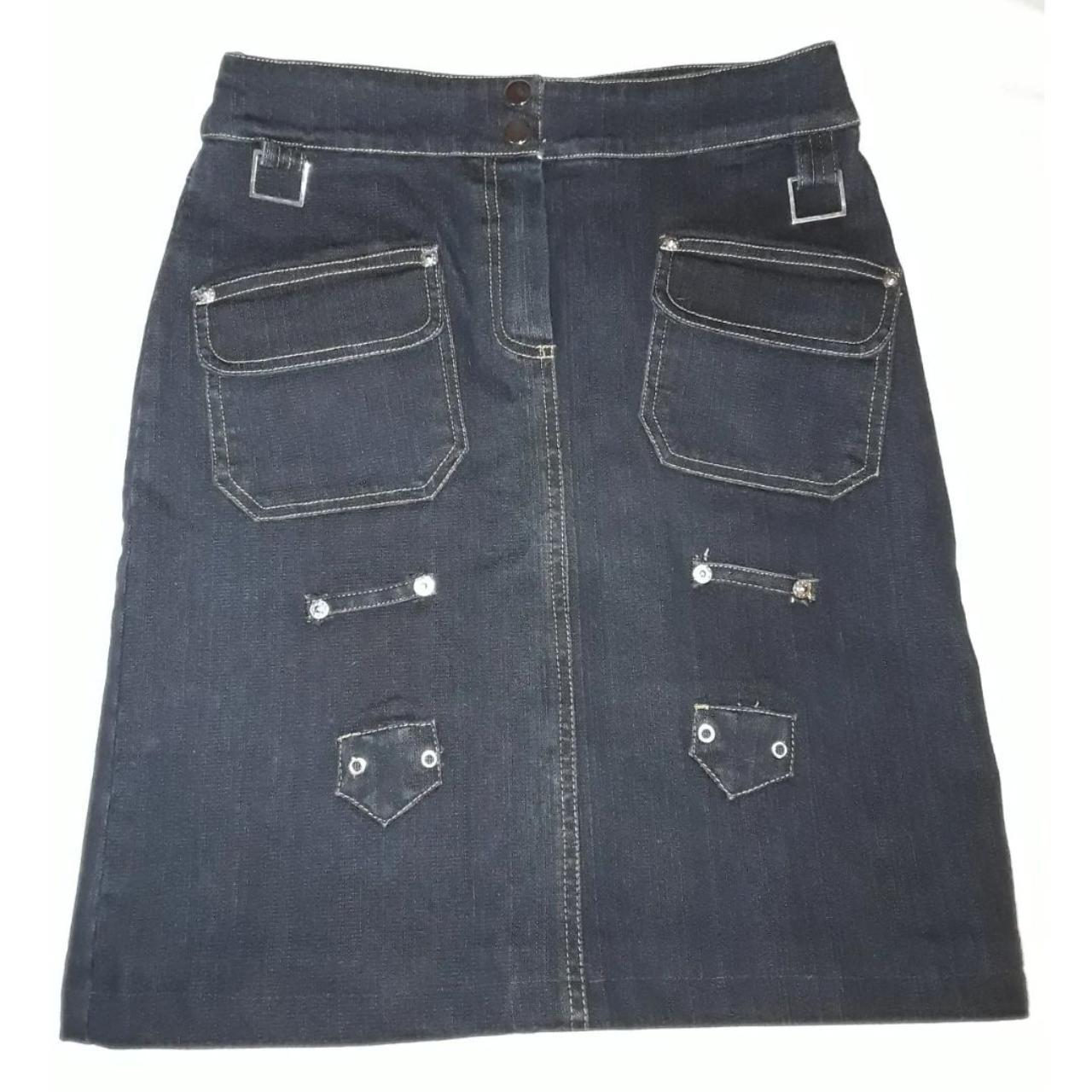 Vintage y2k jean skirt waist 37 cm 14.6