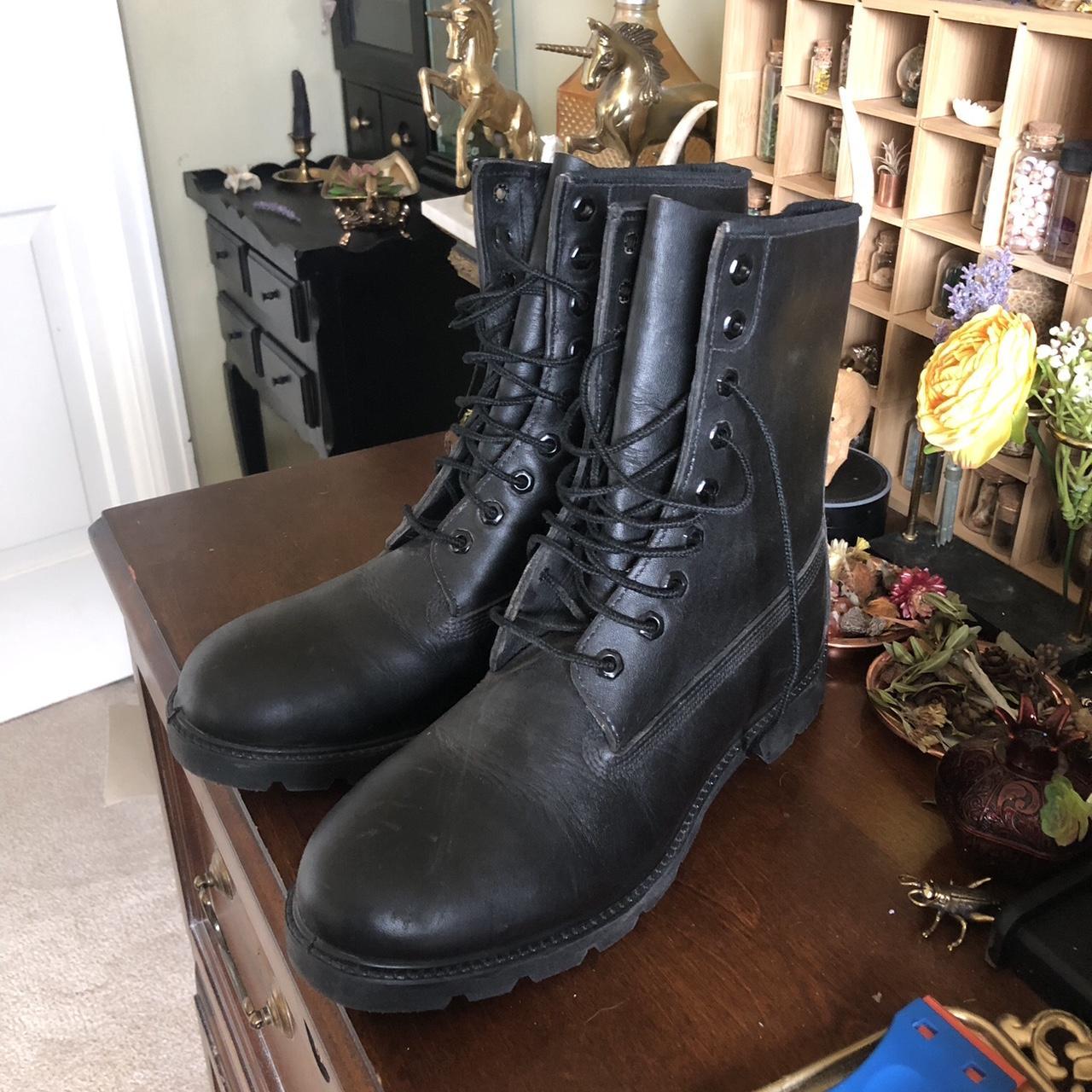 combat timberland boots