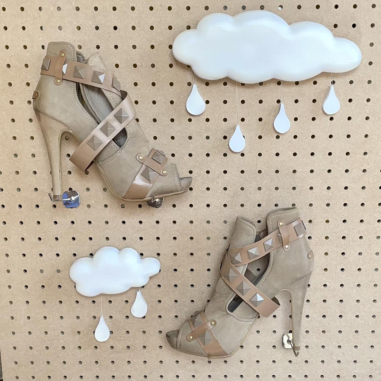 Ash Women's Cream and Tan Footwear | Depop