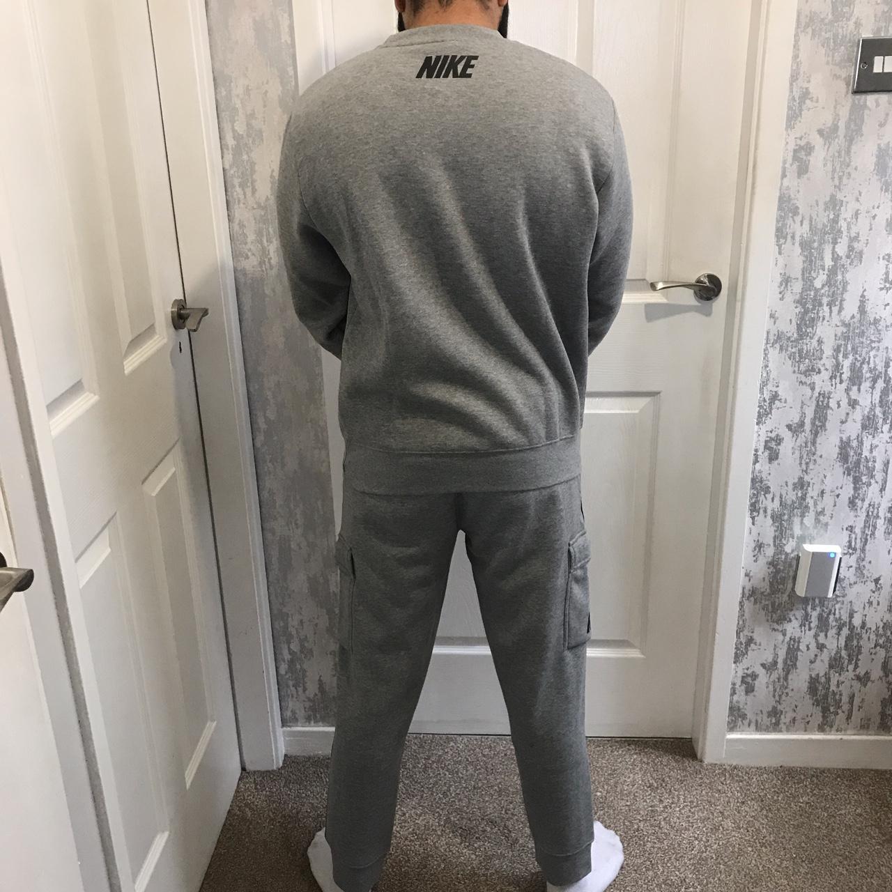Nike repeat tracksuit Genuine item Grey Brand Depop