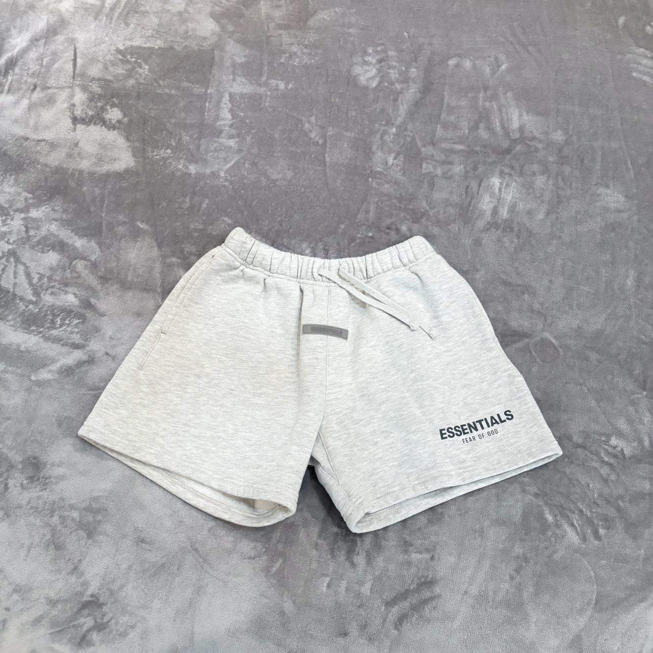 Essentials fashion fear of god sweat shorts kids