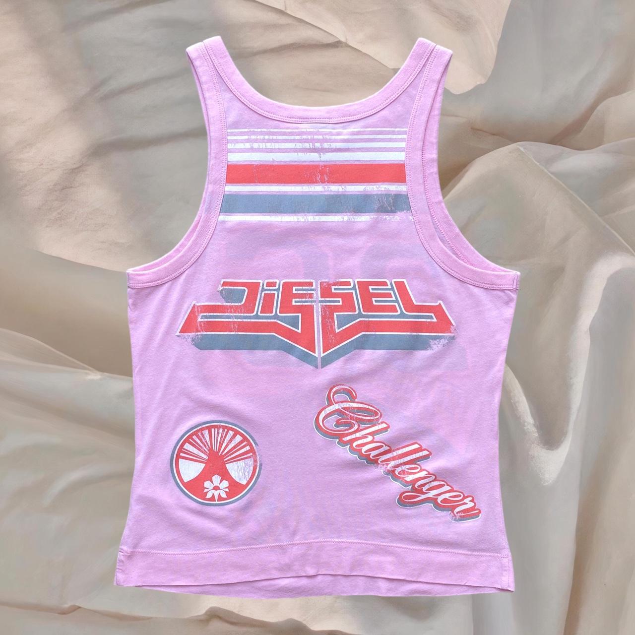 トップス 00s archive DIESEL design tank top Diesel T-Lynys-Od Tank Top | White | FARFETCH
