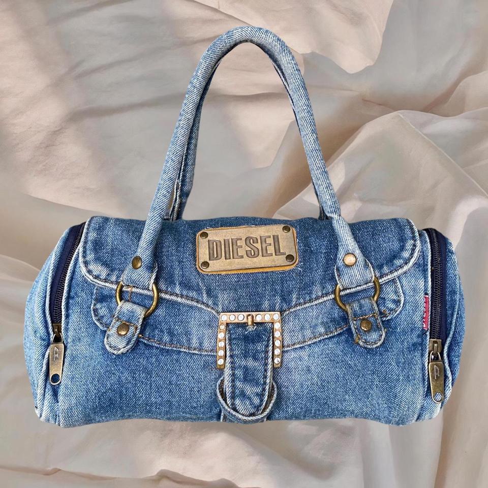 福袋特集 2022 archive diesel grunge leather denim bag ショルダー