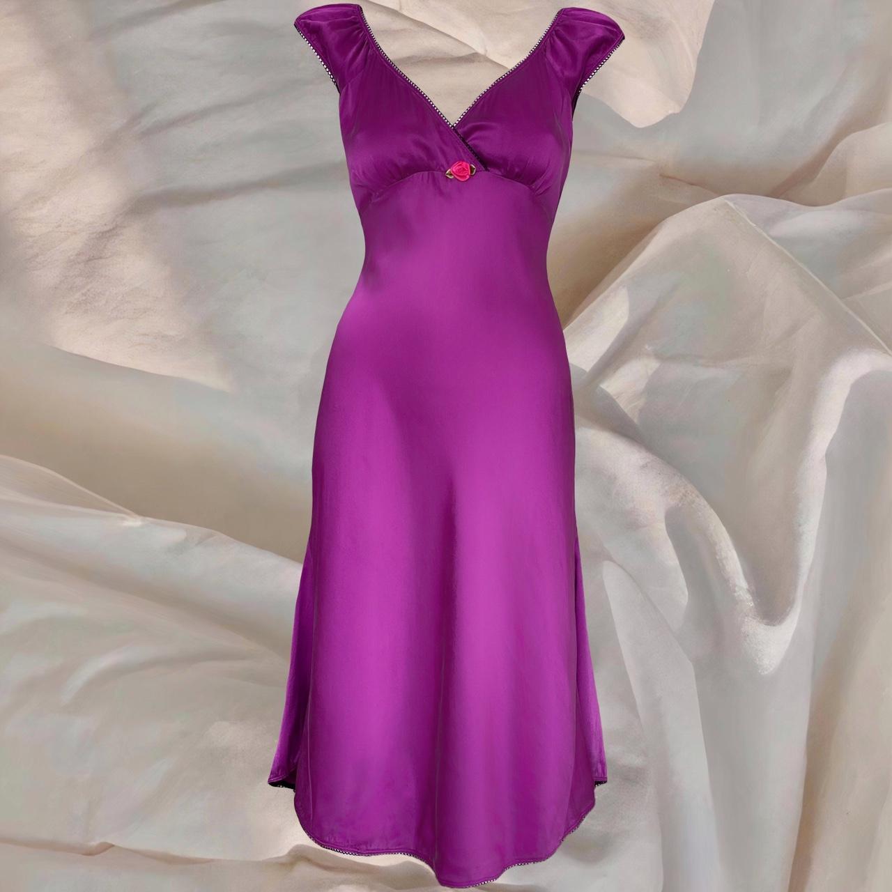 Betsey johnson purple dress best sale