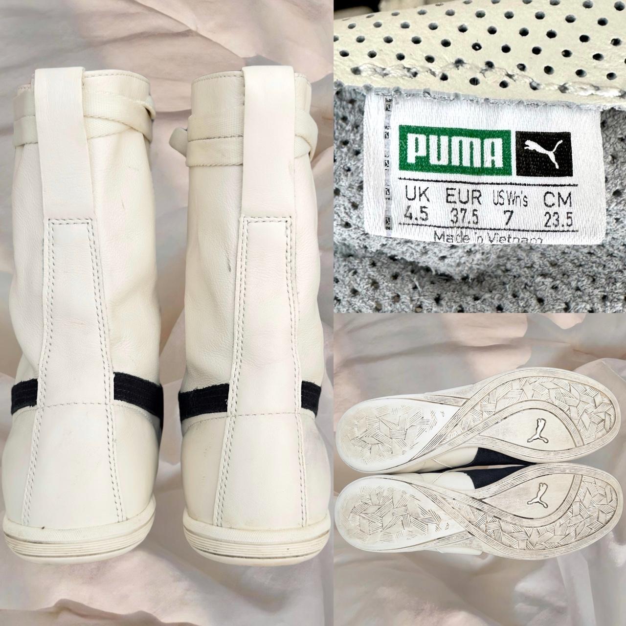 Puma X Rihanna Eskiva Cream White Suede Depop