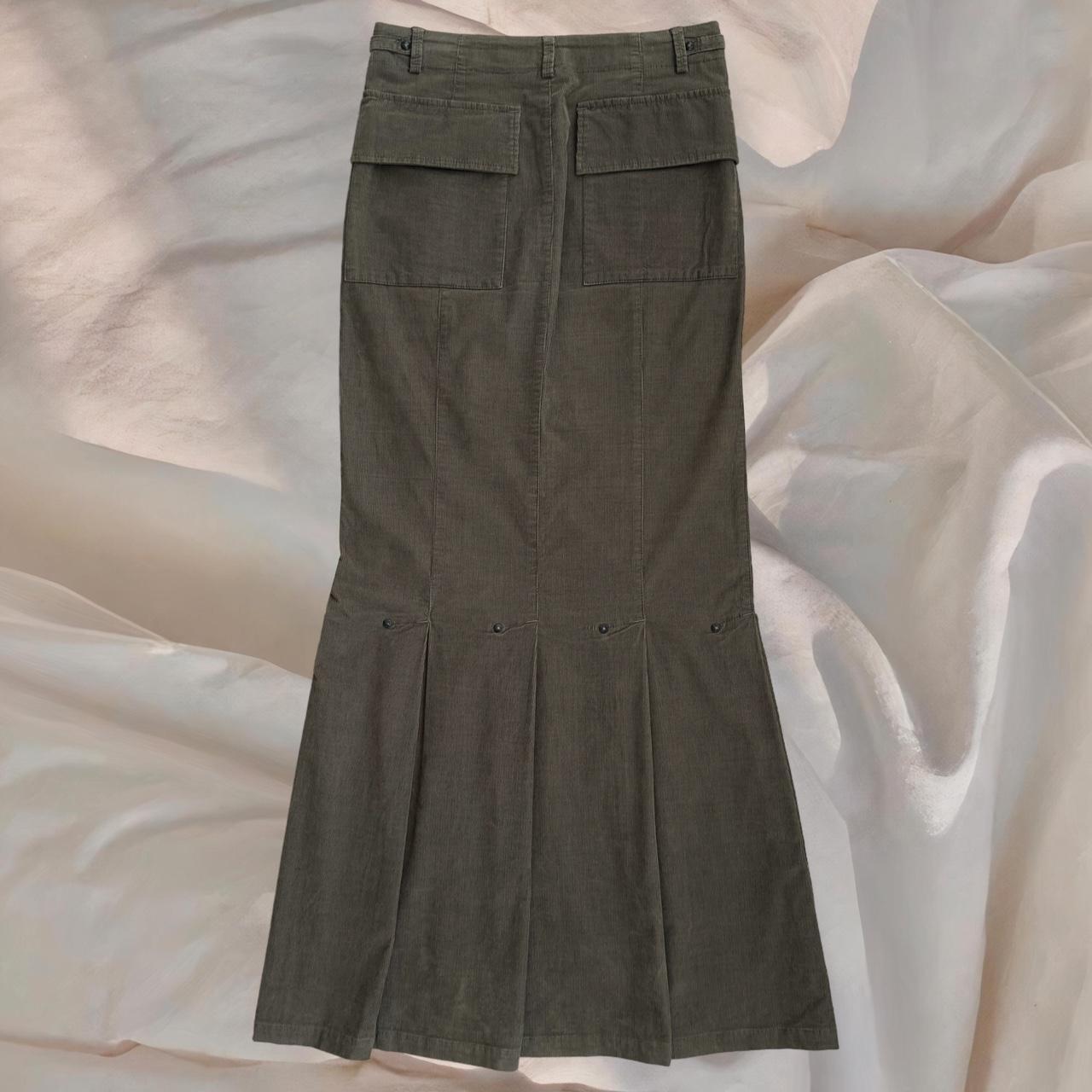 スカート Marithe + Francois Girbaud W CORDUROY LONG SKIRT brown Charmaine Corduroy Maxi Skirt - Brown | Fashion Nova