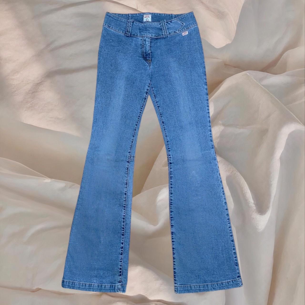 90s archive flare denim pants y2k グランジ（y2k archive