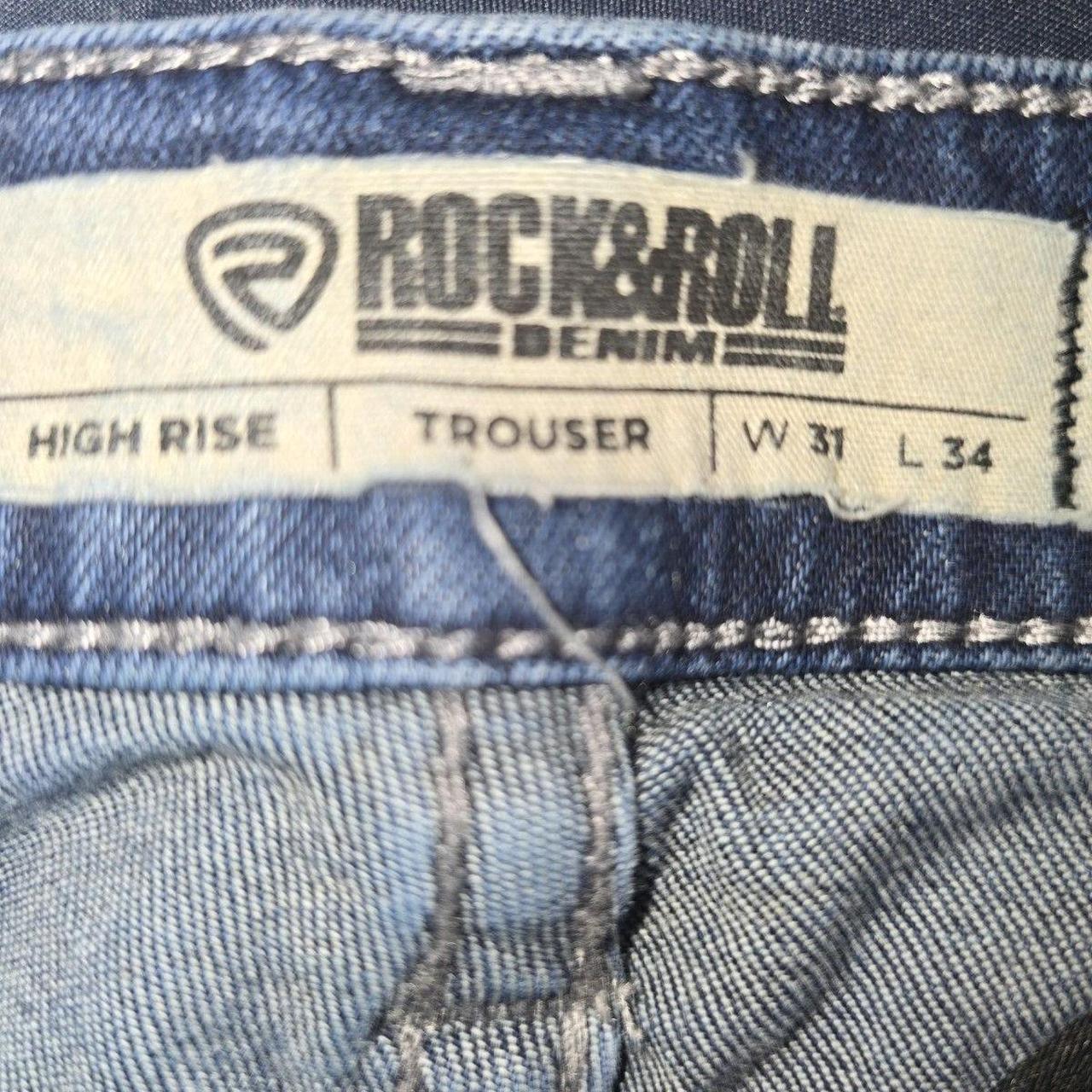 Source Unknown Women's Bootcut/Flare Jeans - Blue… - image 4