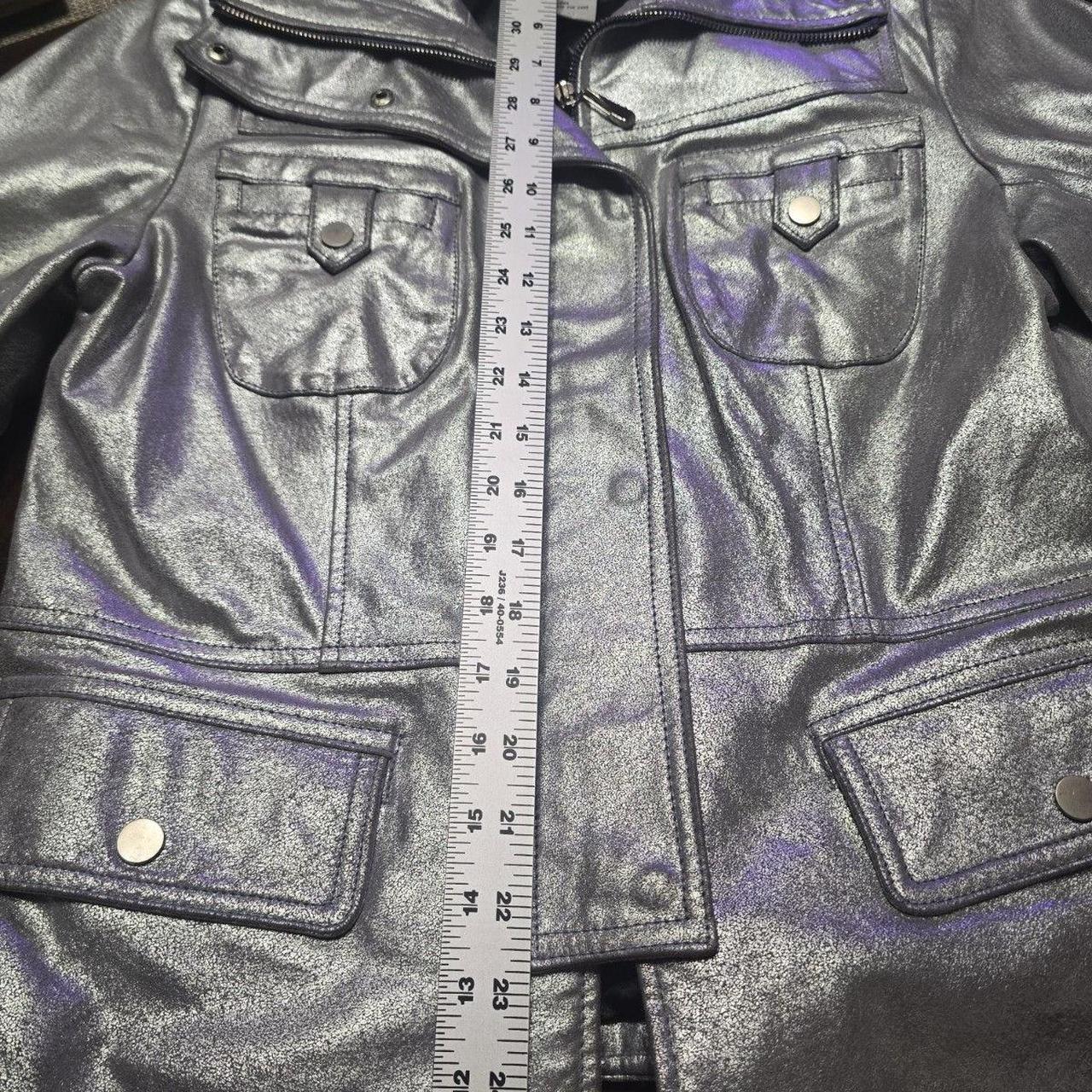 Source Unknown Women's Bomber Jacket - Silver - S… - image 7