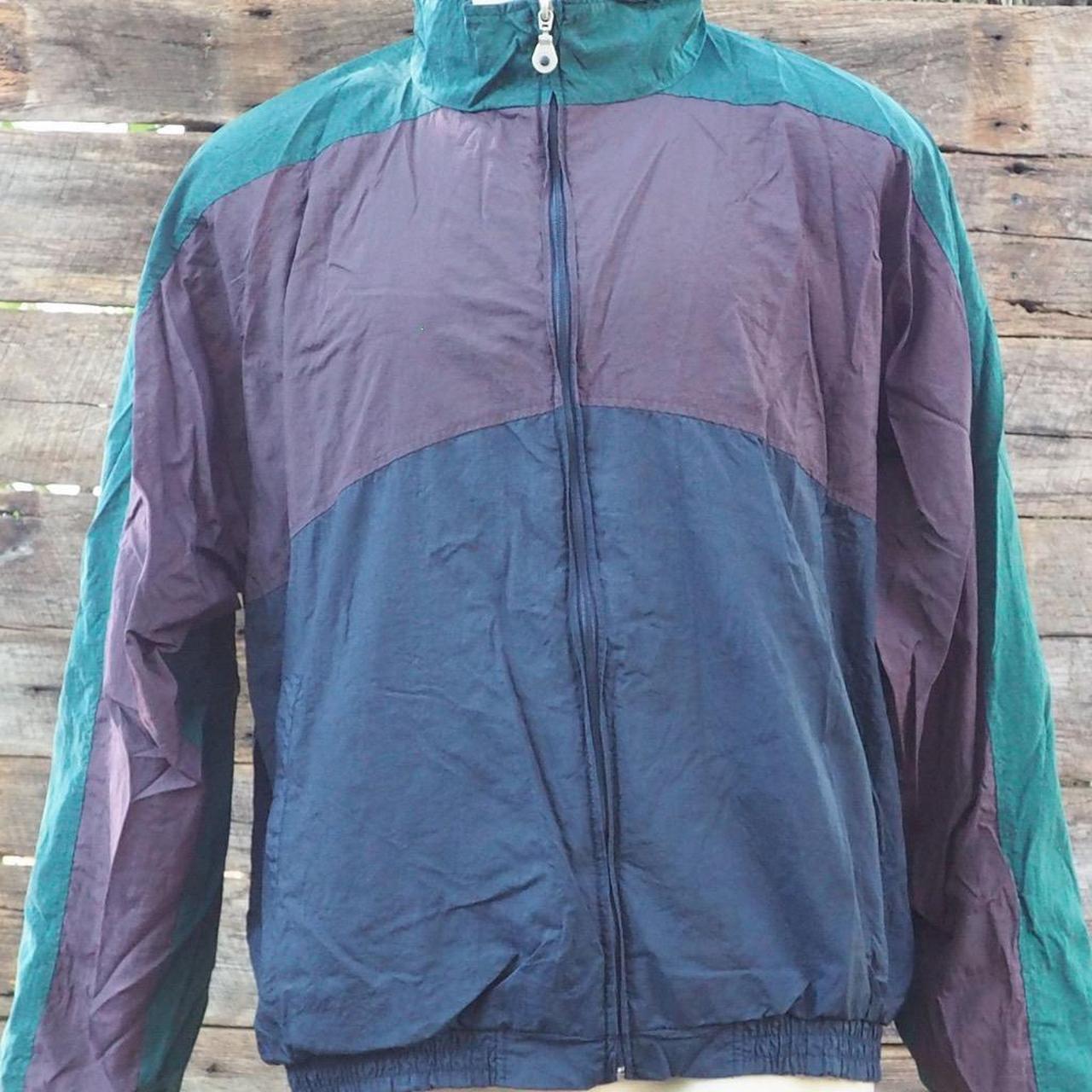 Vintage Lands' End Nylon Windbreaker Men's Size XL... Depop