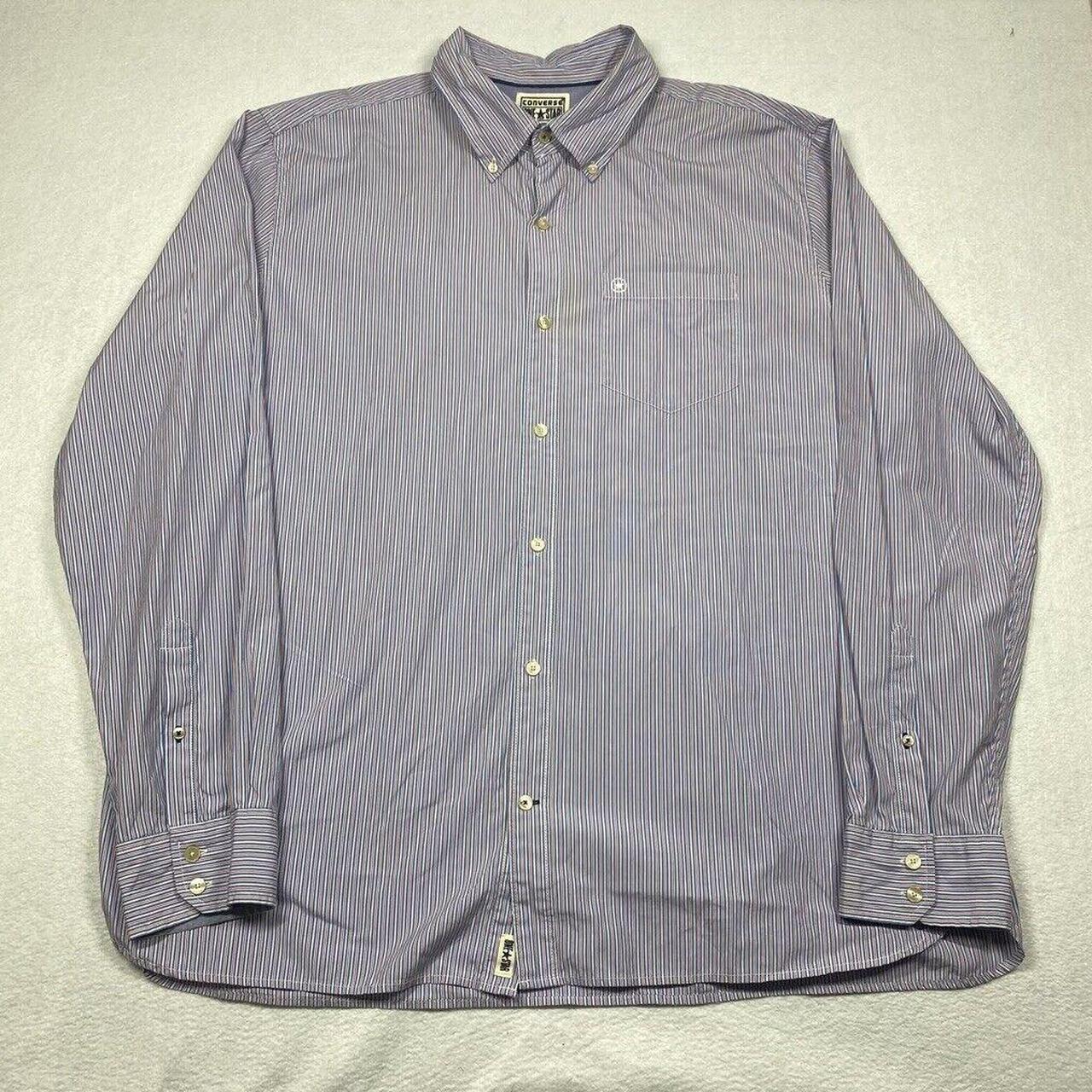 Converse One Star Button Up Shirt Mens XXL... - Depop