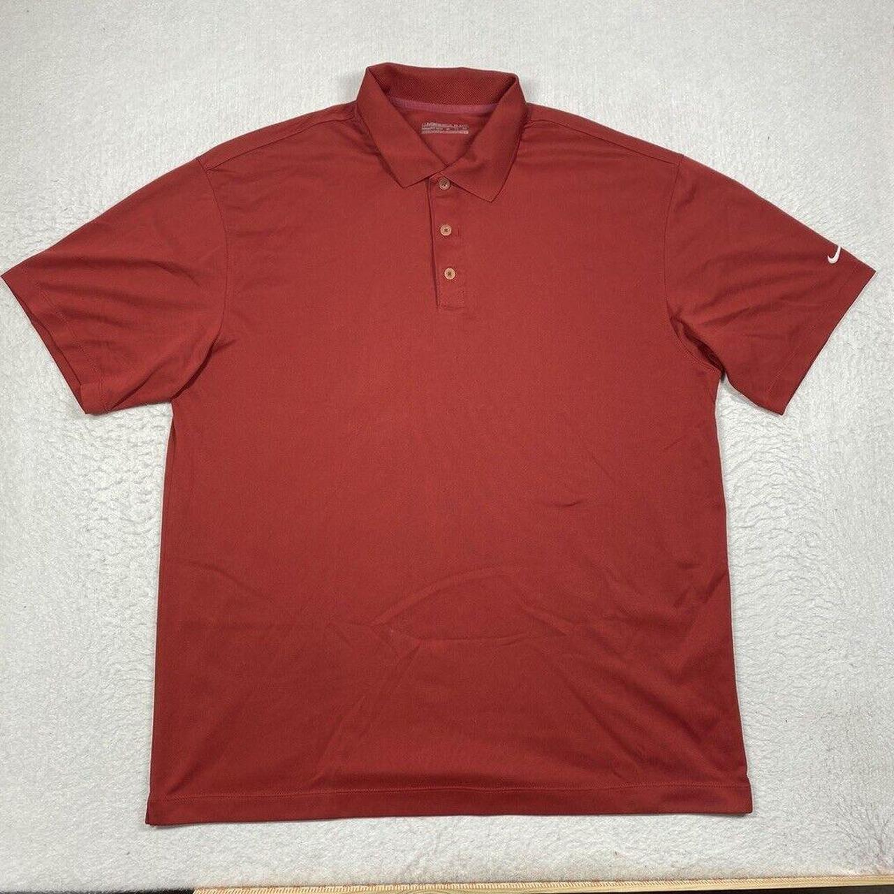 Nike Men's Red Polo-shirts | Depop