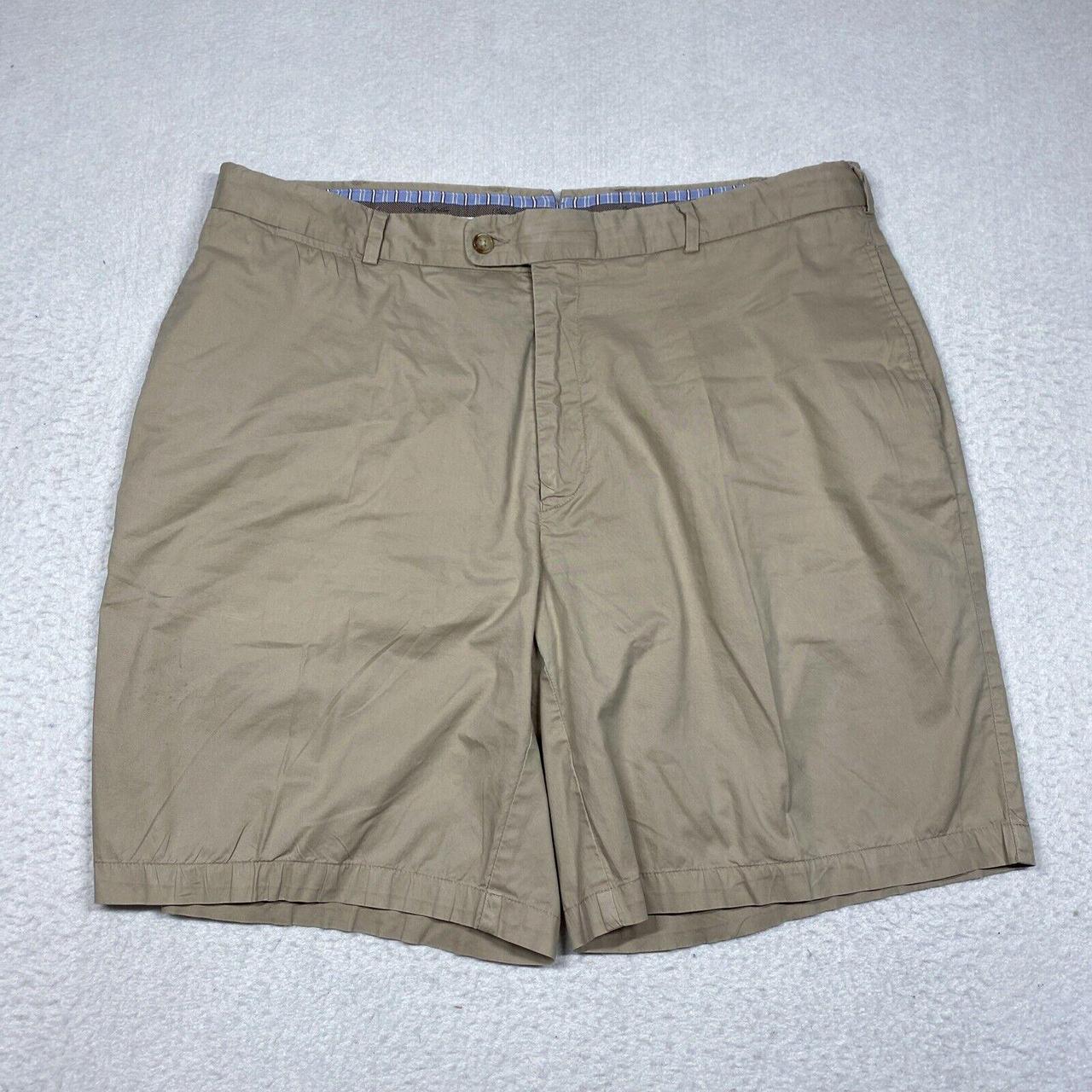 Peter Millar Chino Shorts Mens Size 40 Khaki Tan... Depop