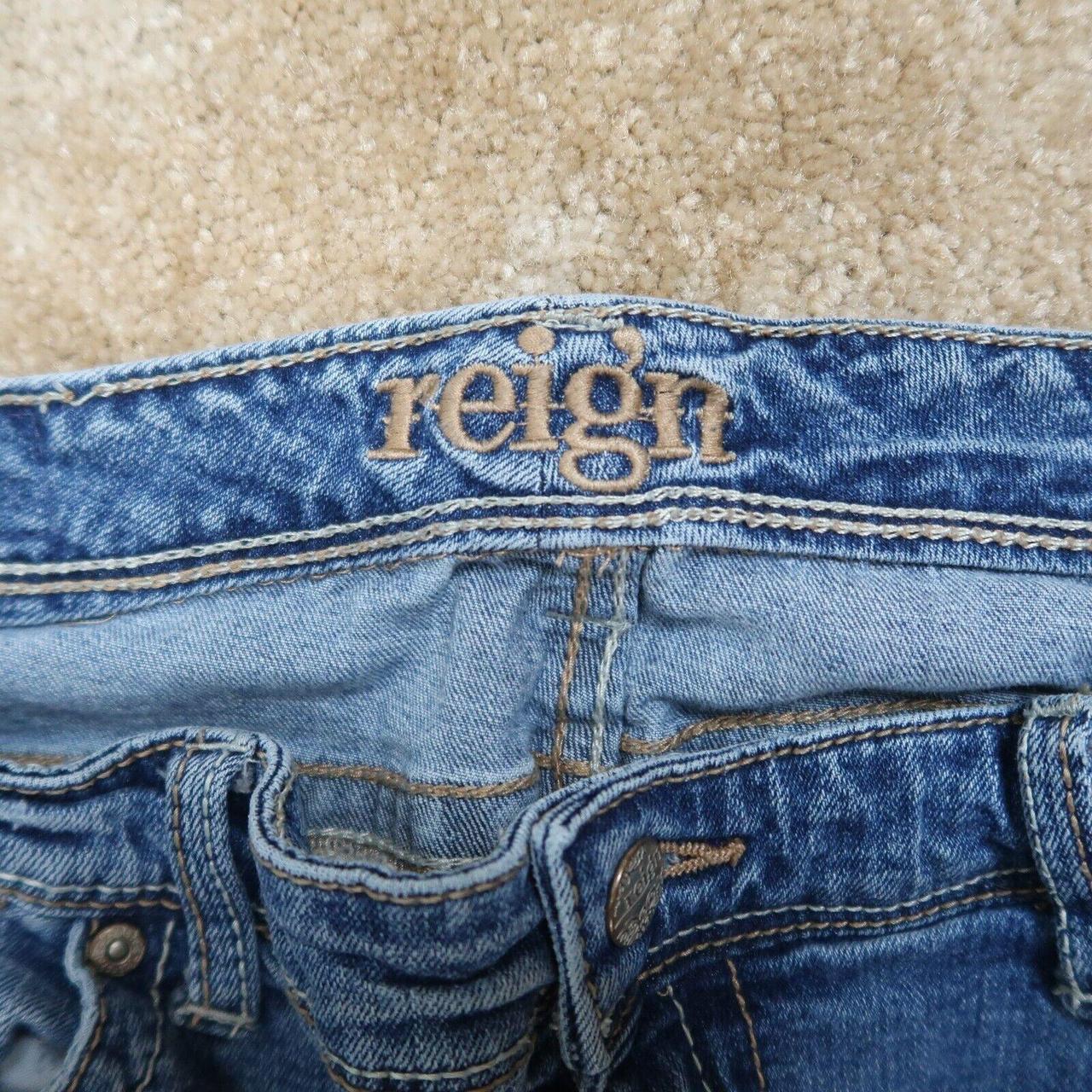 Reign Curvy Bootcut Stretch Jeans Women's Size 11L... Depop
