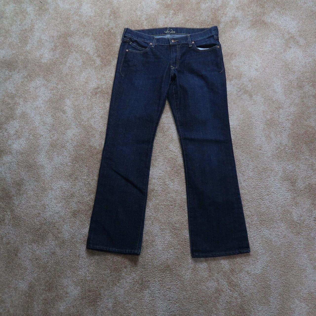 Old Navy The Diva Bootcut Blue Jeans Women S Dark Depop