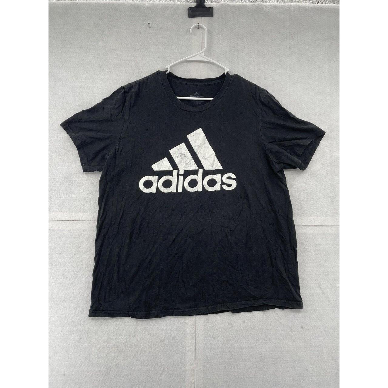 Adidas Men's Shirt - Black - XXL